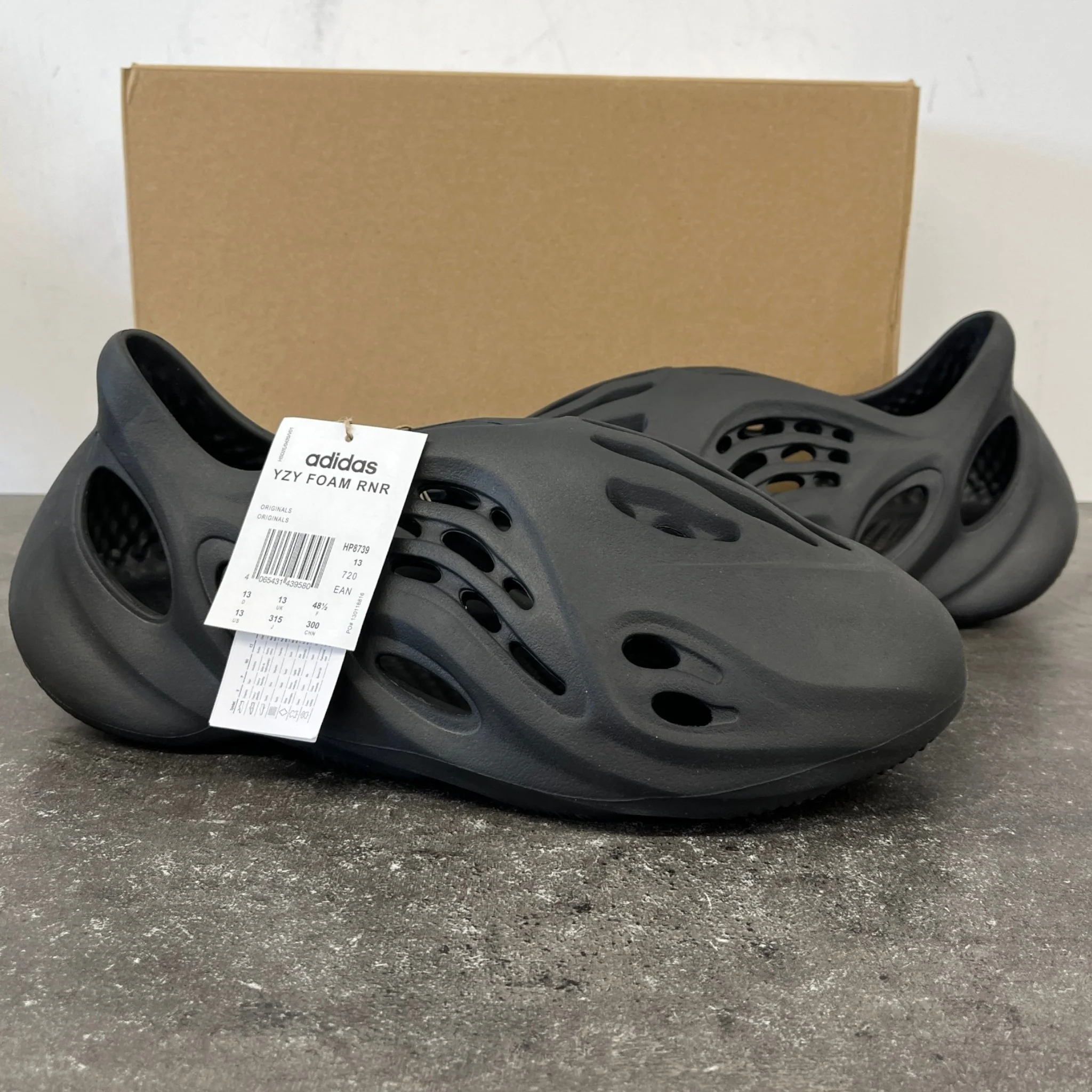 Men's Foam Runner Low Trainers Charcoal Size EU 47 / UK 13 - Image 12
