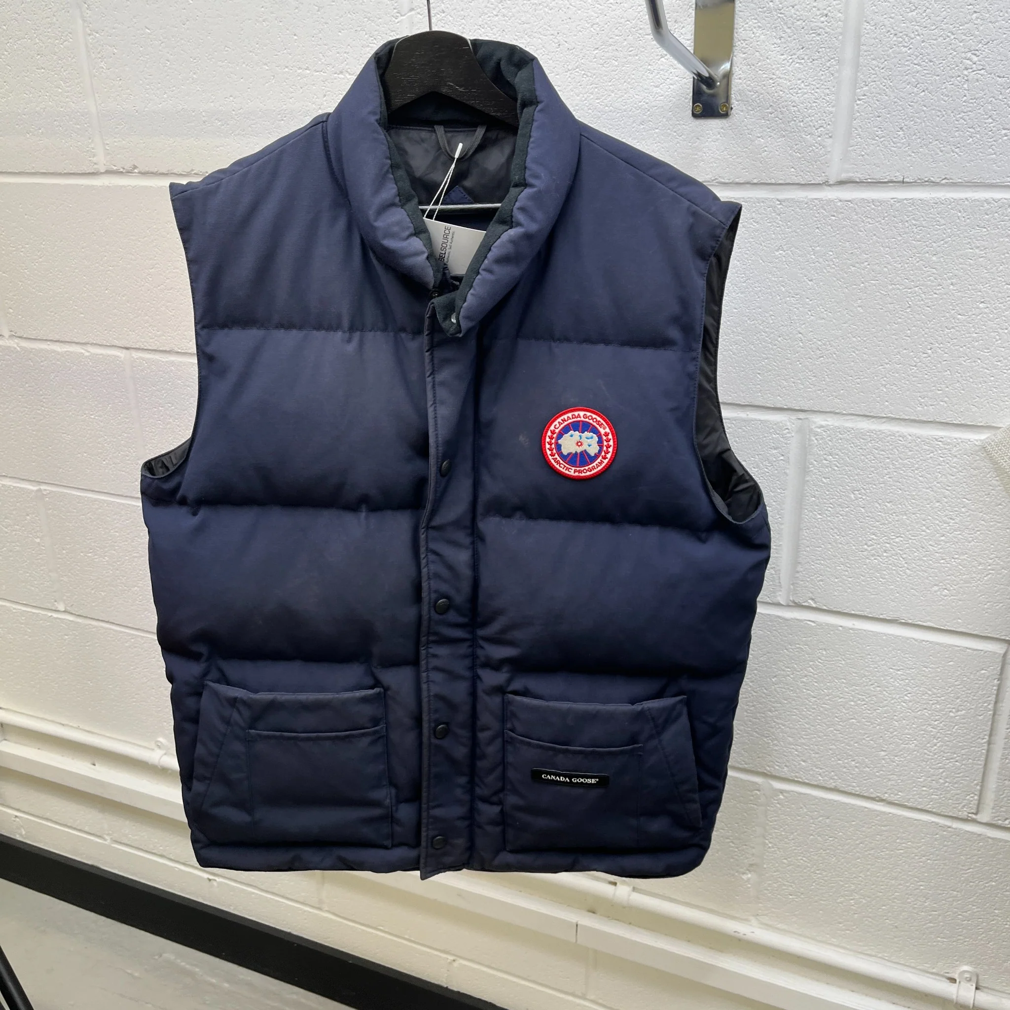 Men's Freestyle Crew Gilet Navy Size L - Image 7