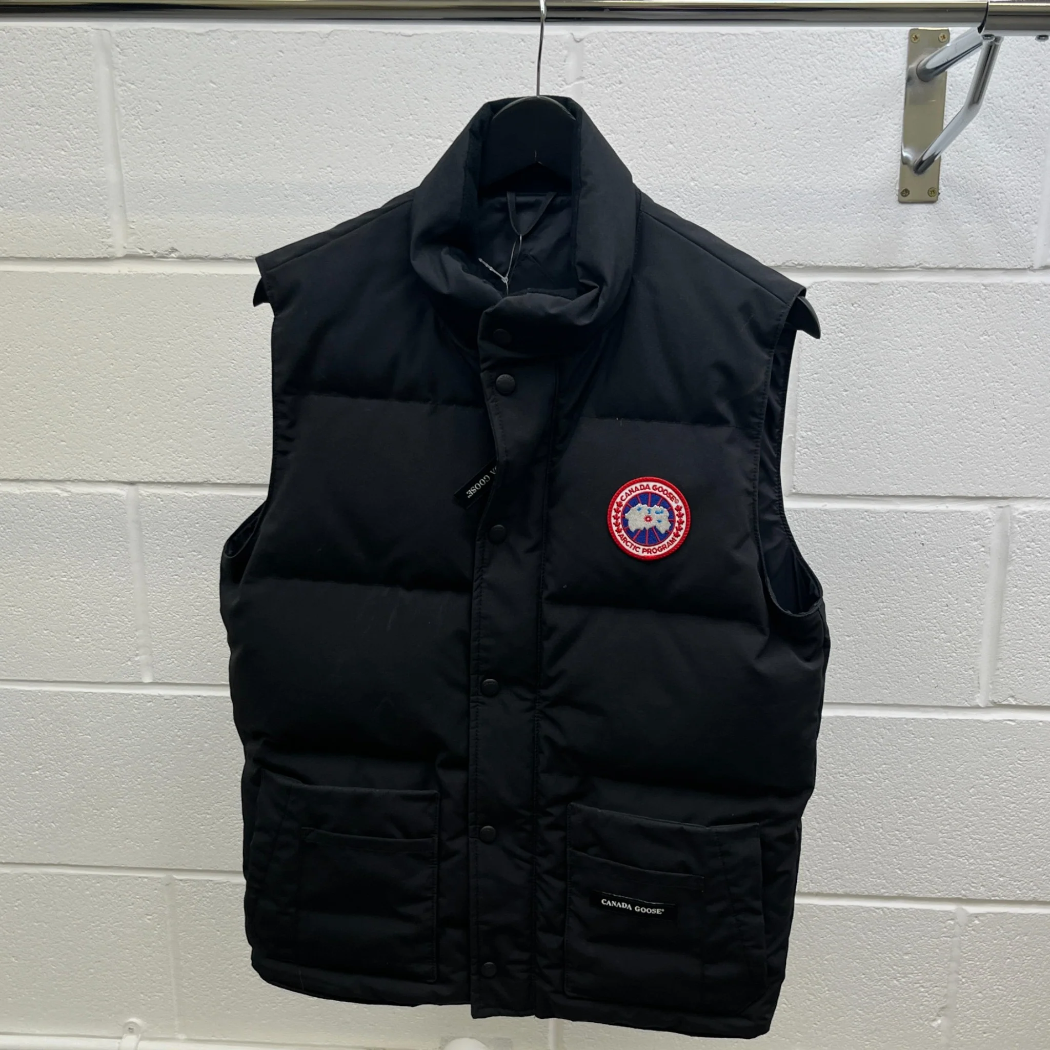 Men's Freestyle Gilet Black Size S - Image 9