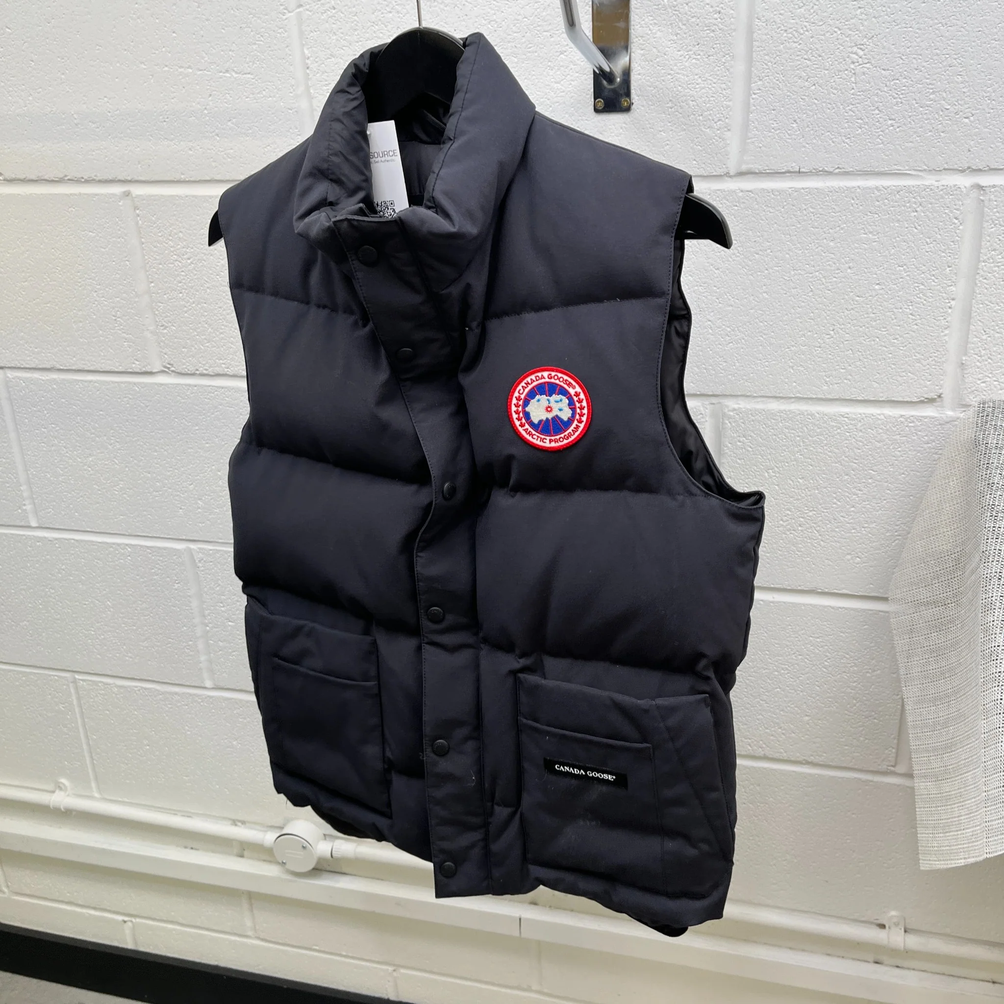 Men's Freestyle Gilet Navy Size XS - Image 7