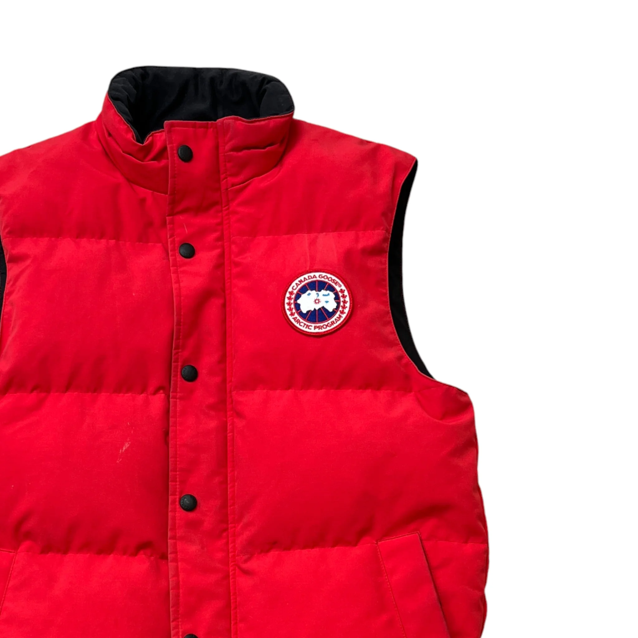 Men's Freestyle Gilet Red Size S - Image 3