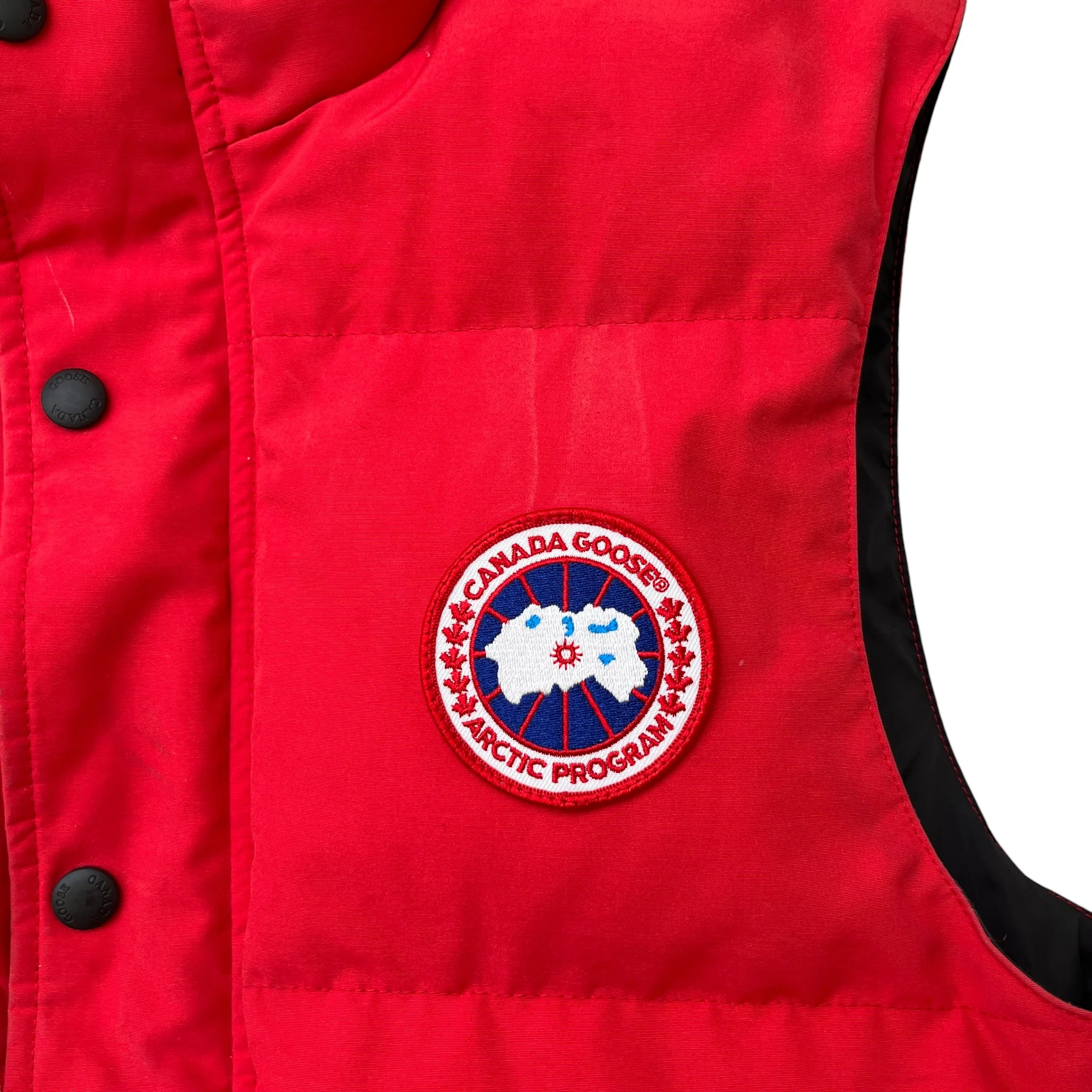 Men's Freestyle Gilet Red Size S - Image 5