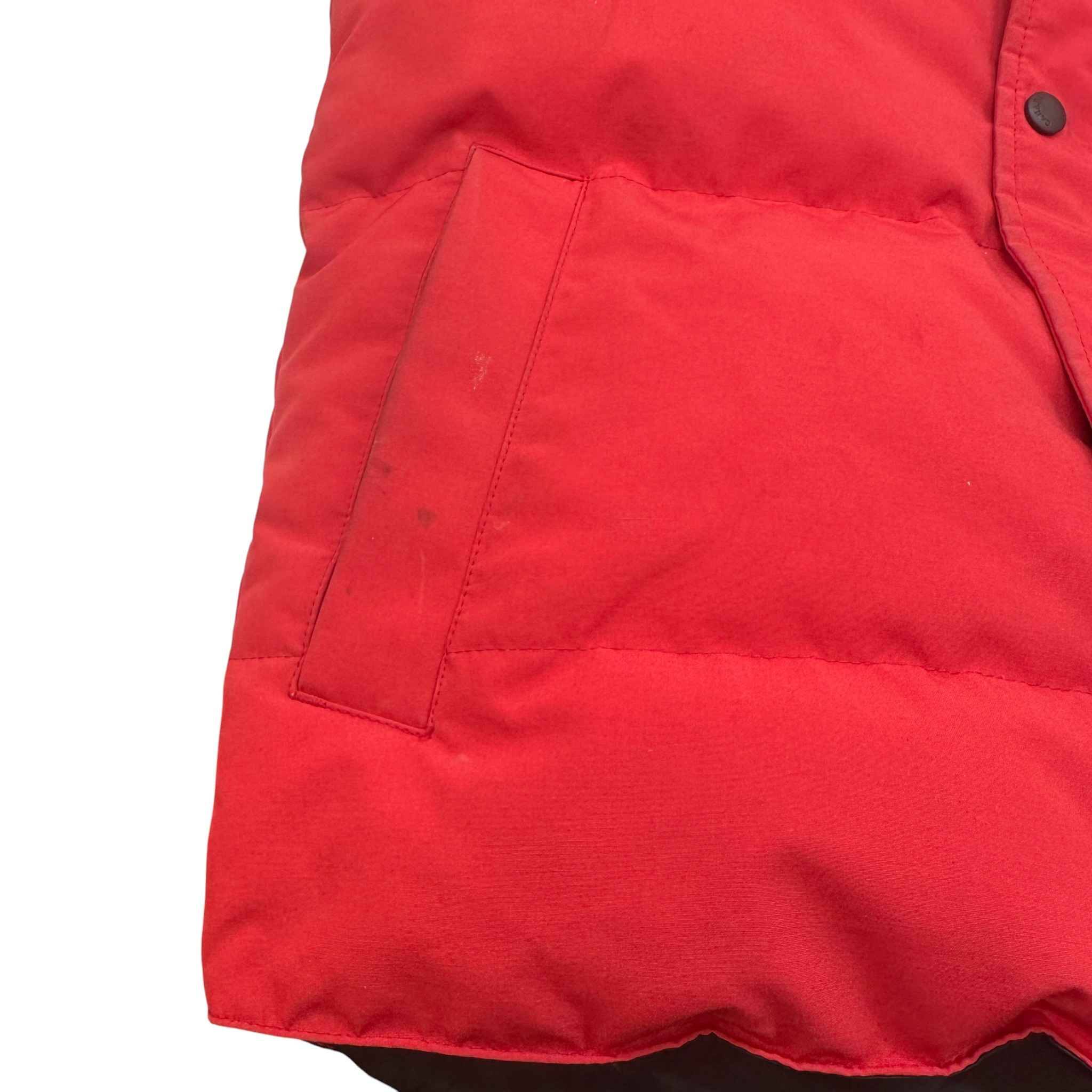 Men's Freestyle Gilet Red Size S - Image 9