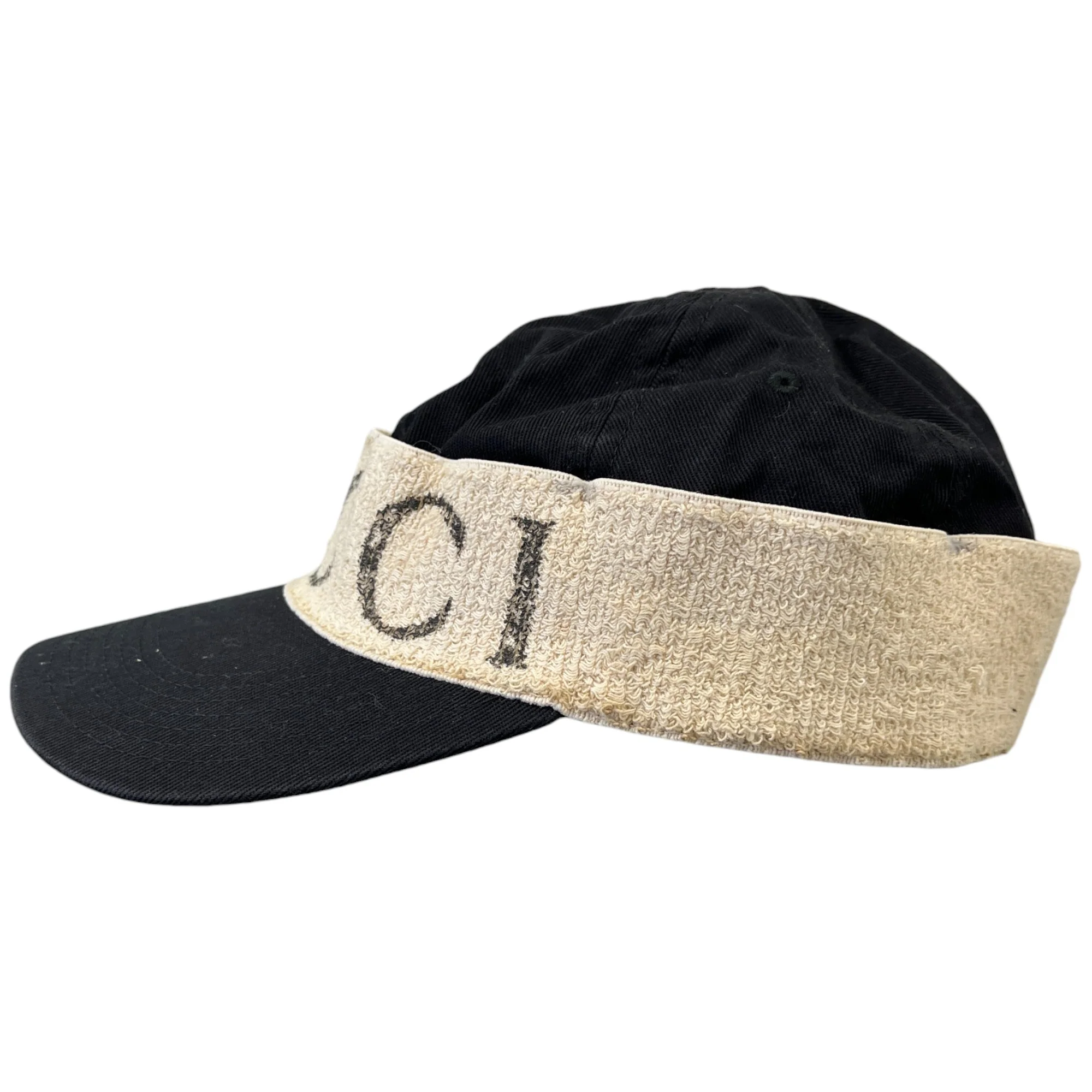 Men's Gabardine Gucci Headband Hat Black Size M - Image 4