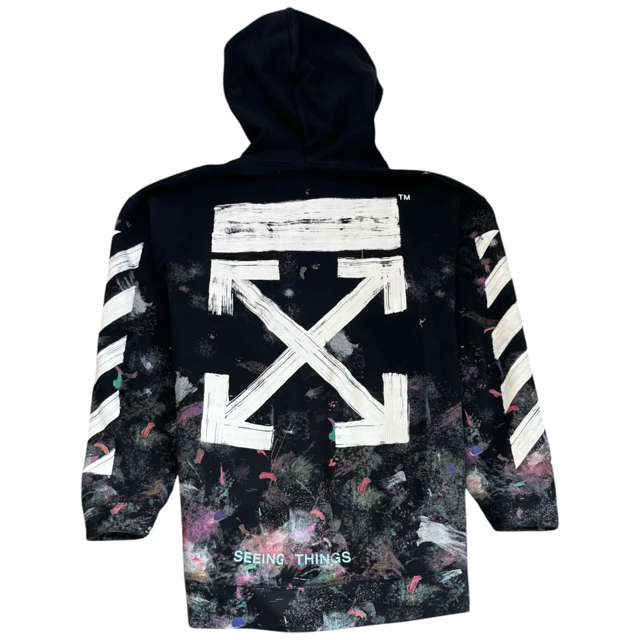Men's Galaxy Hoodie Black Size M - Image 2