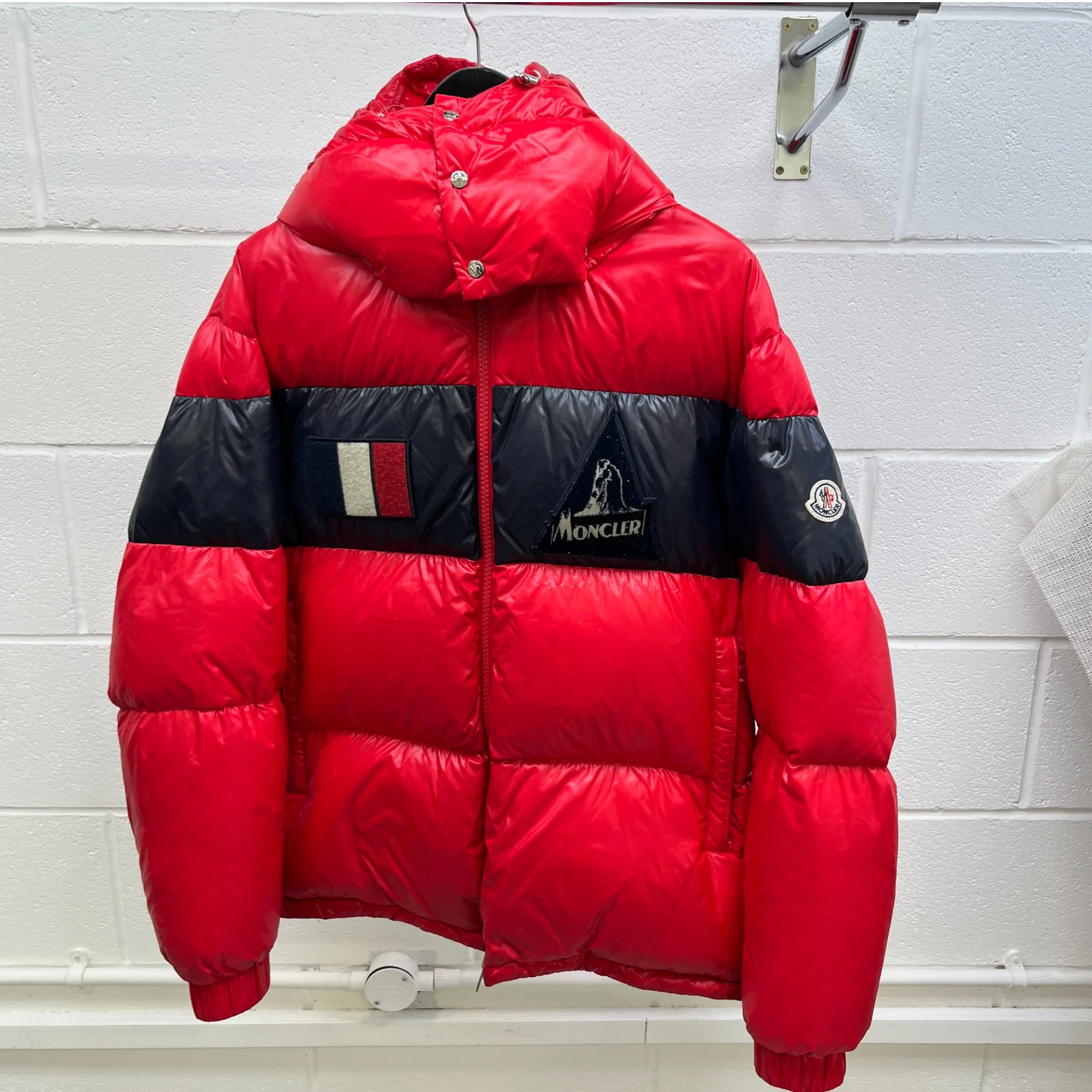 Men's Gary Down Jacket Red Size 5 / XXL - Image 11
