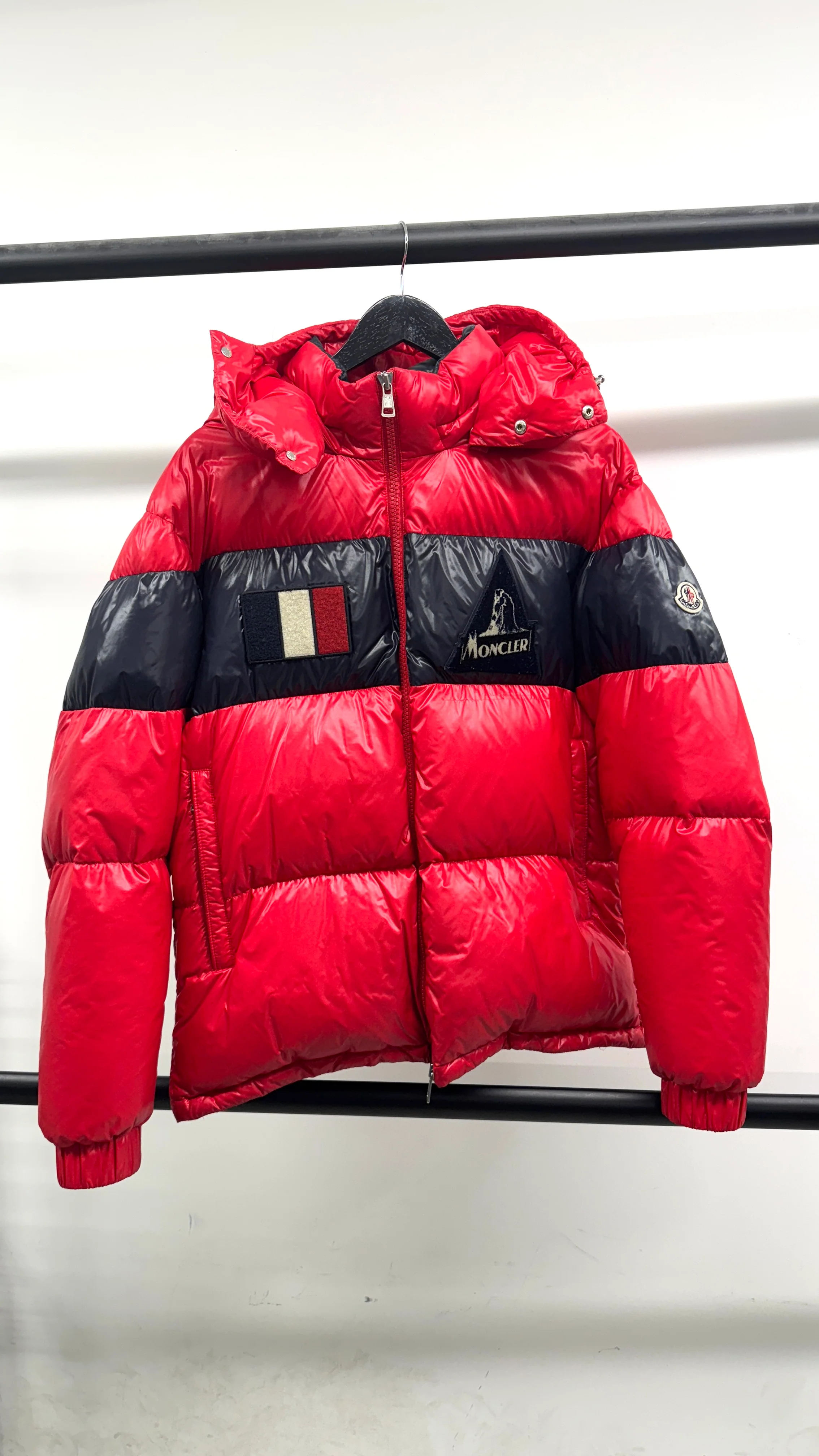 Men's Gary Down Jacket Red Size 5 / XXL - Image 12