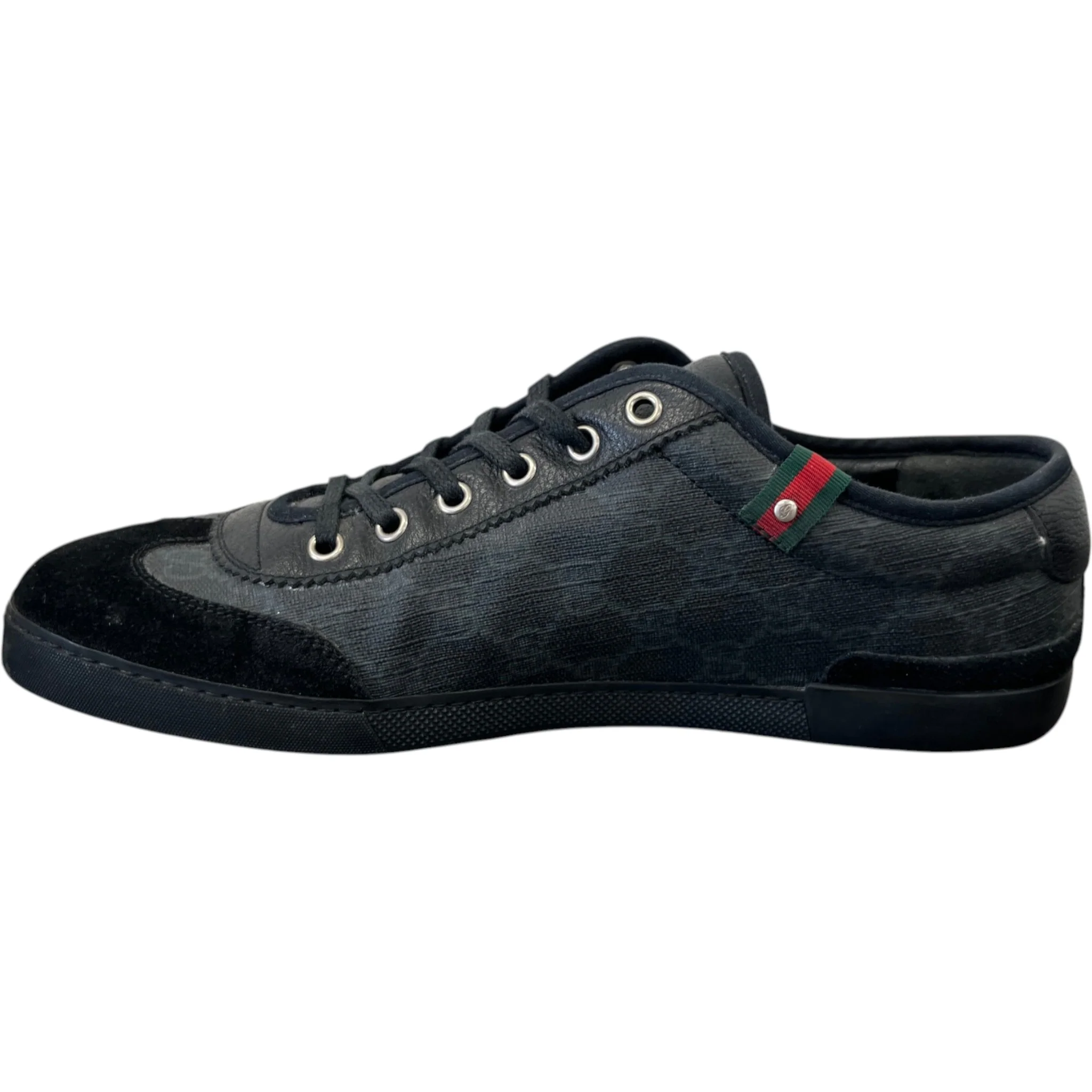 Men's Gg Barcelona Web Low Trainers Black Size EU 42 / UK 8 - Image 2