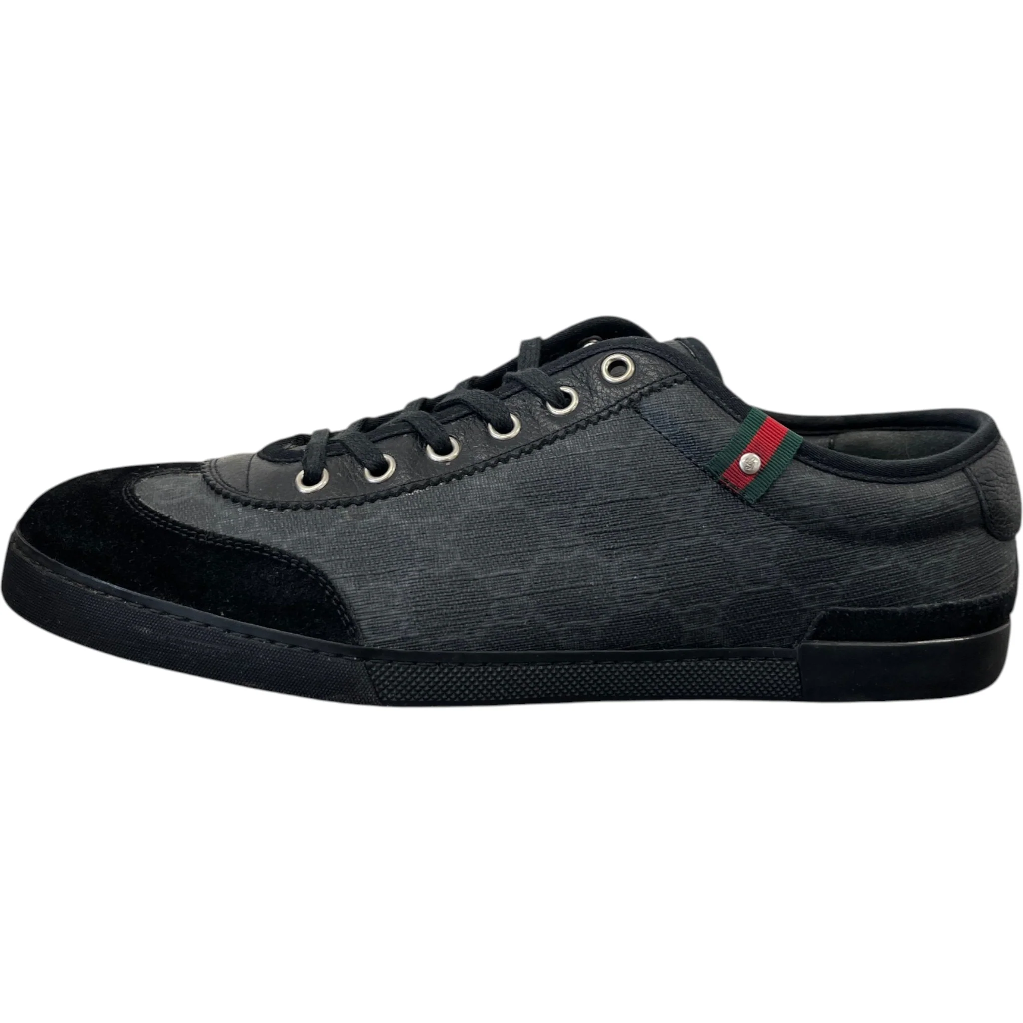 Men's Gg Barcelona Web Low Trainers Black Size EU 42 / UK 8 - Image 5