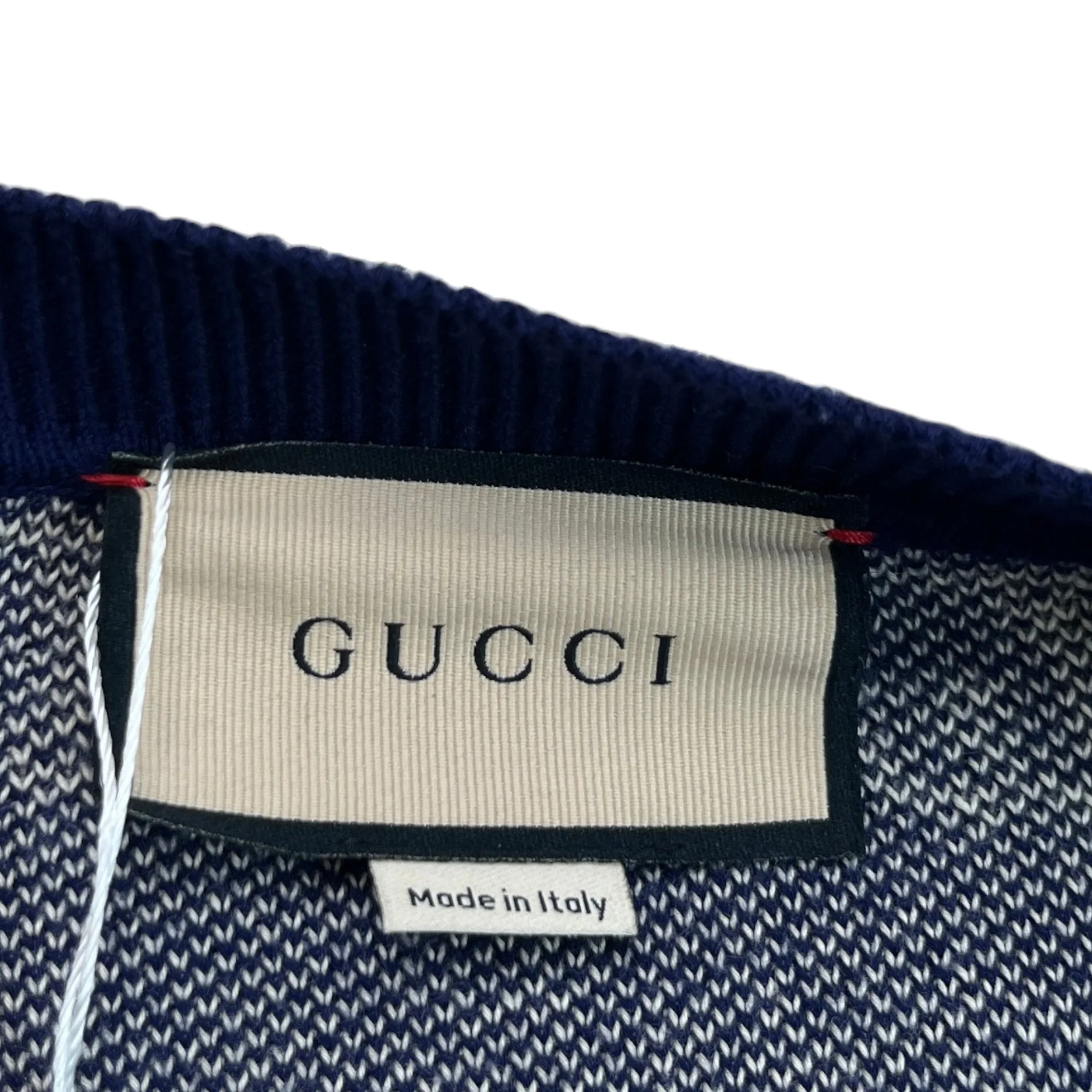 Men's Gg Cardigan Blue Size M - Image 7