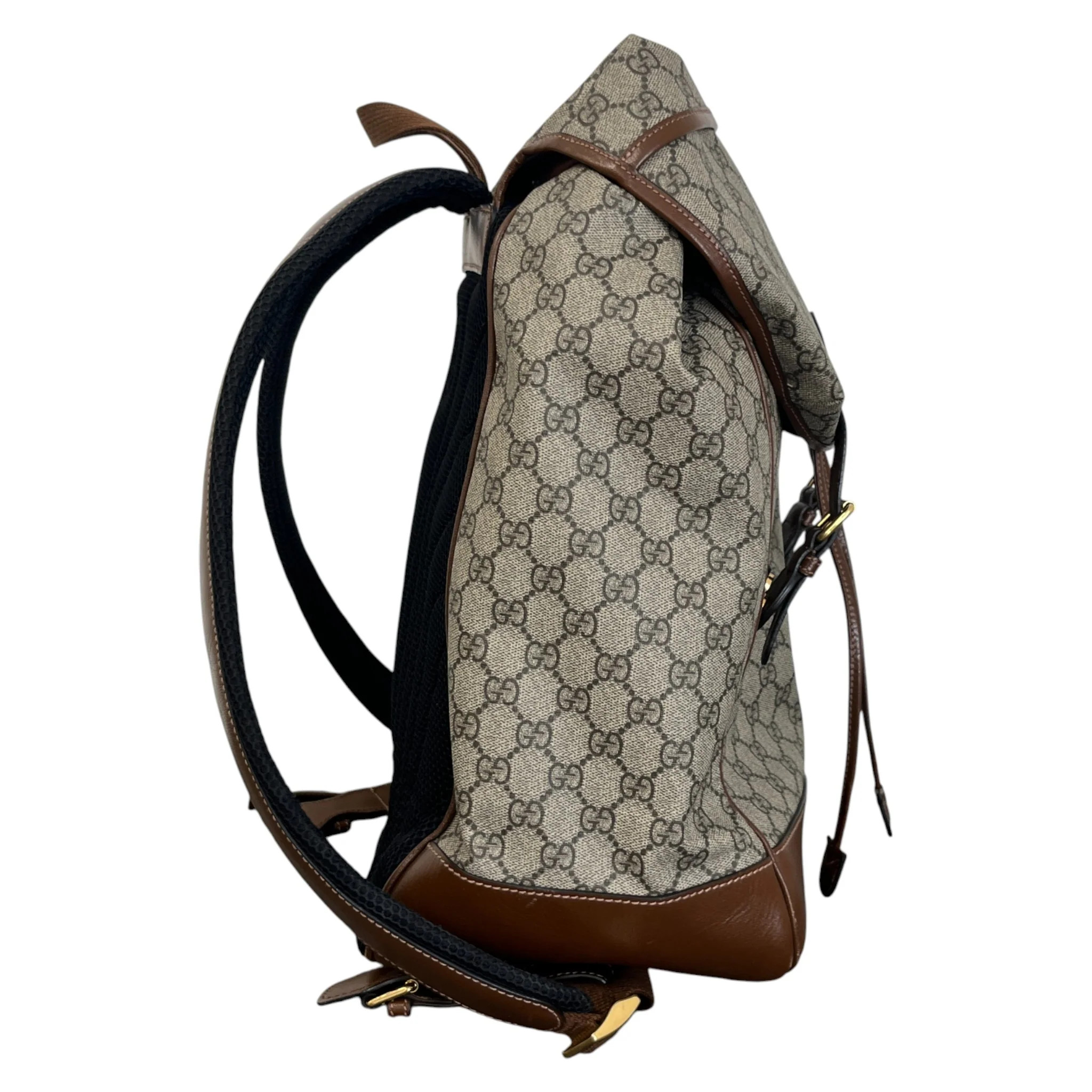 Men's Gg Supreme Backpack Brown - Image 6