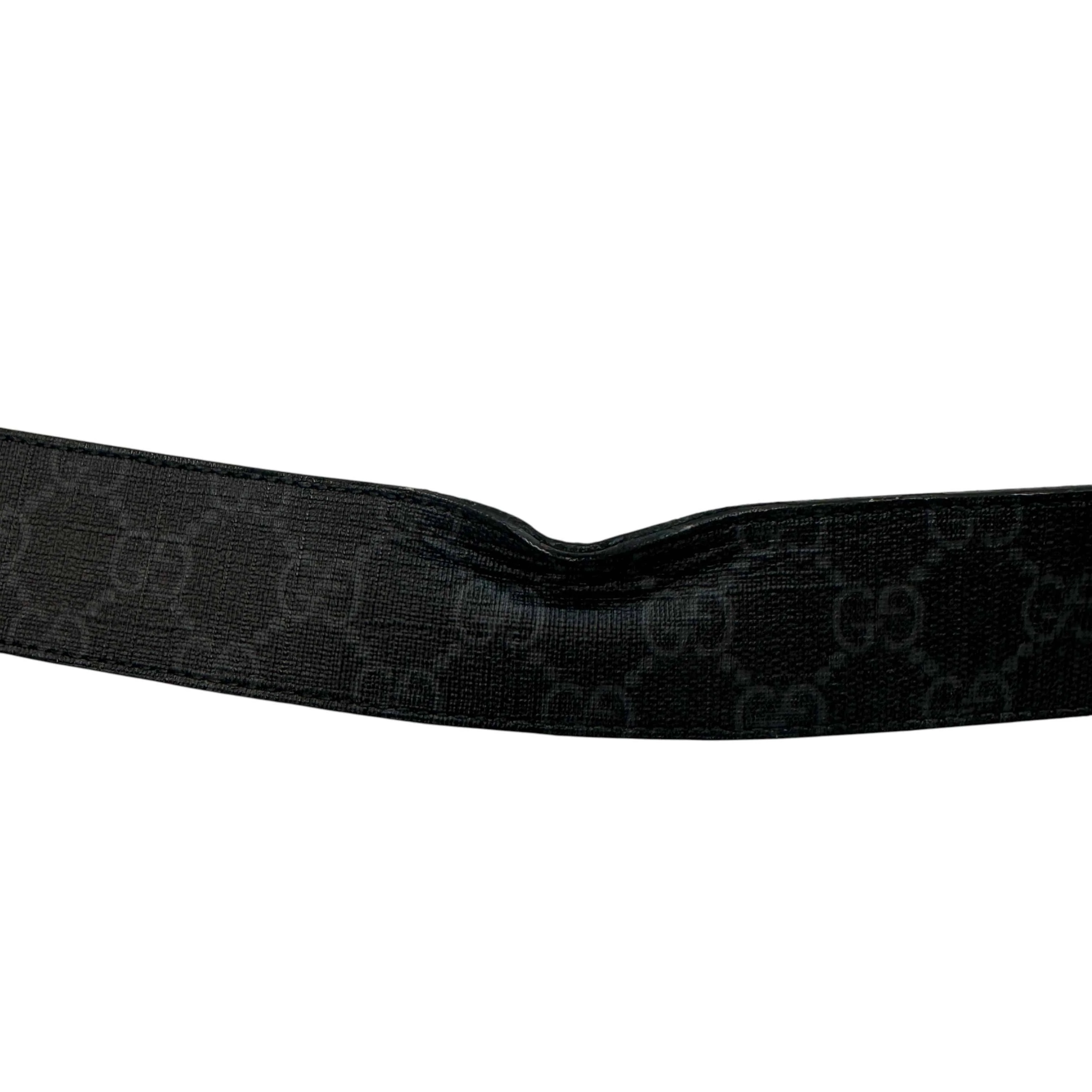 Men's Gg Supreme Belt Black Size Waist 36" - Image 8