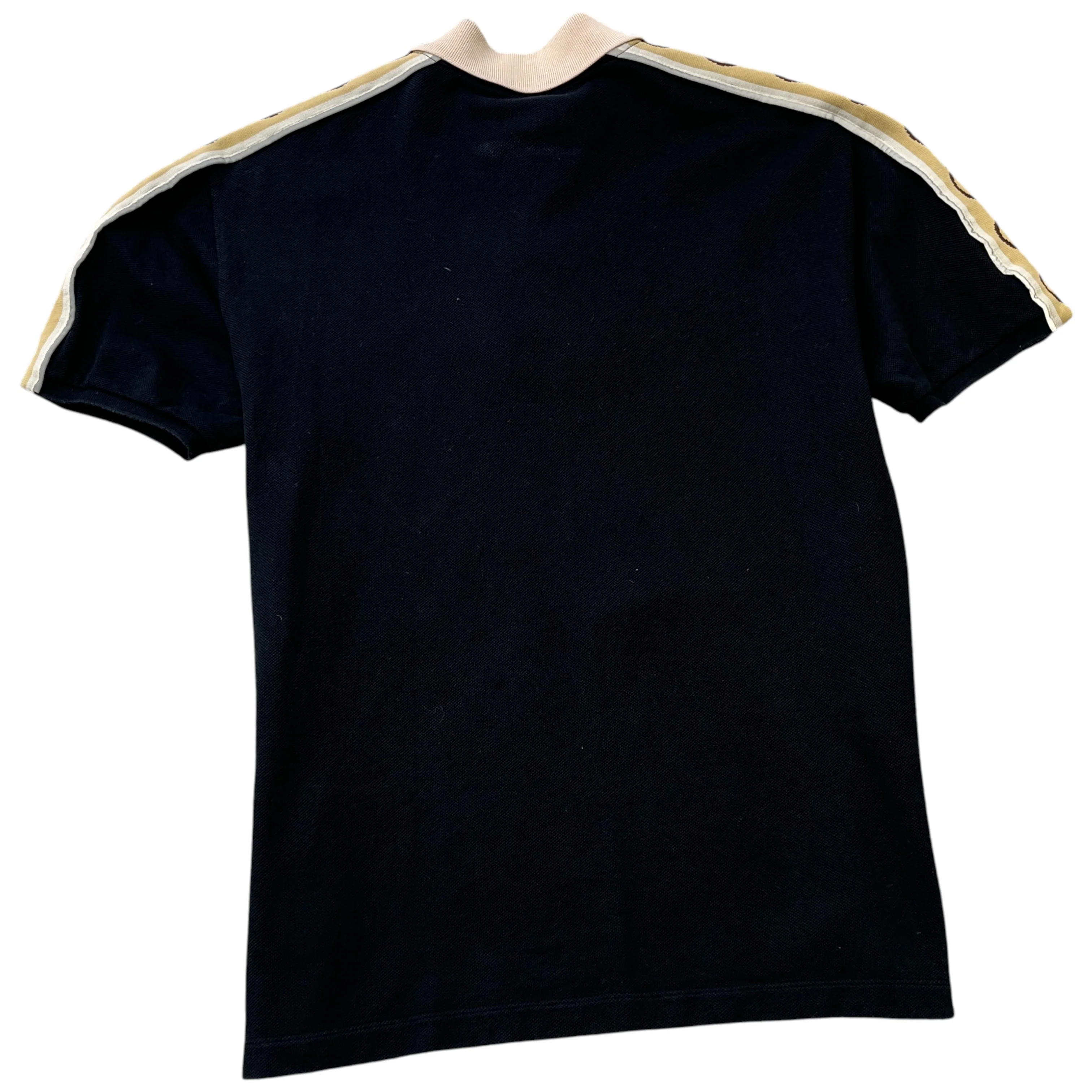Men's Gg Tape Logo Polo Shirt Black Size M - Image 2