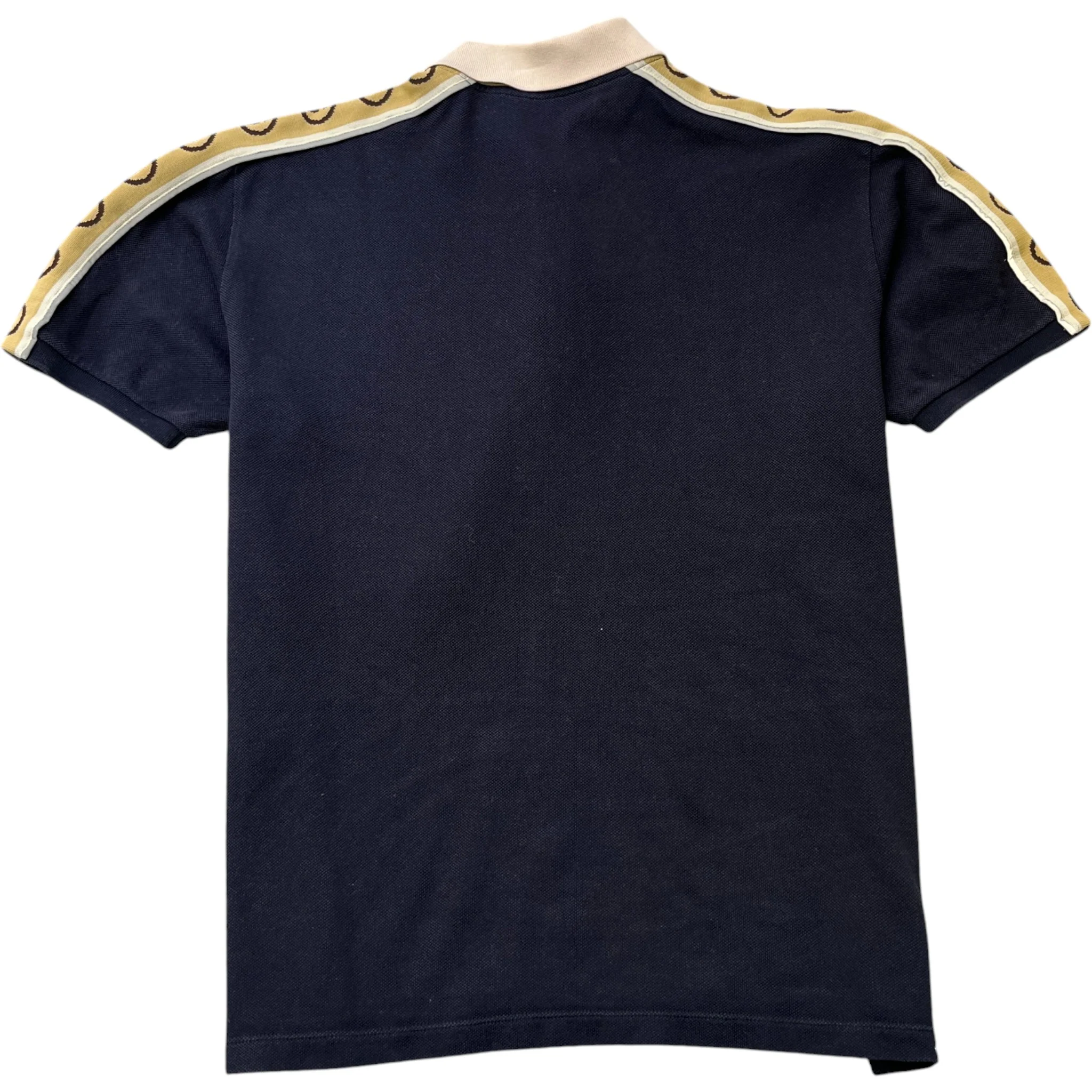 Men's Gg Tape Logo T-Shirt Navy Size L - Image 2