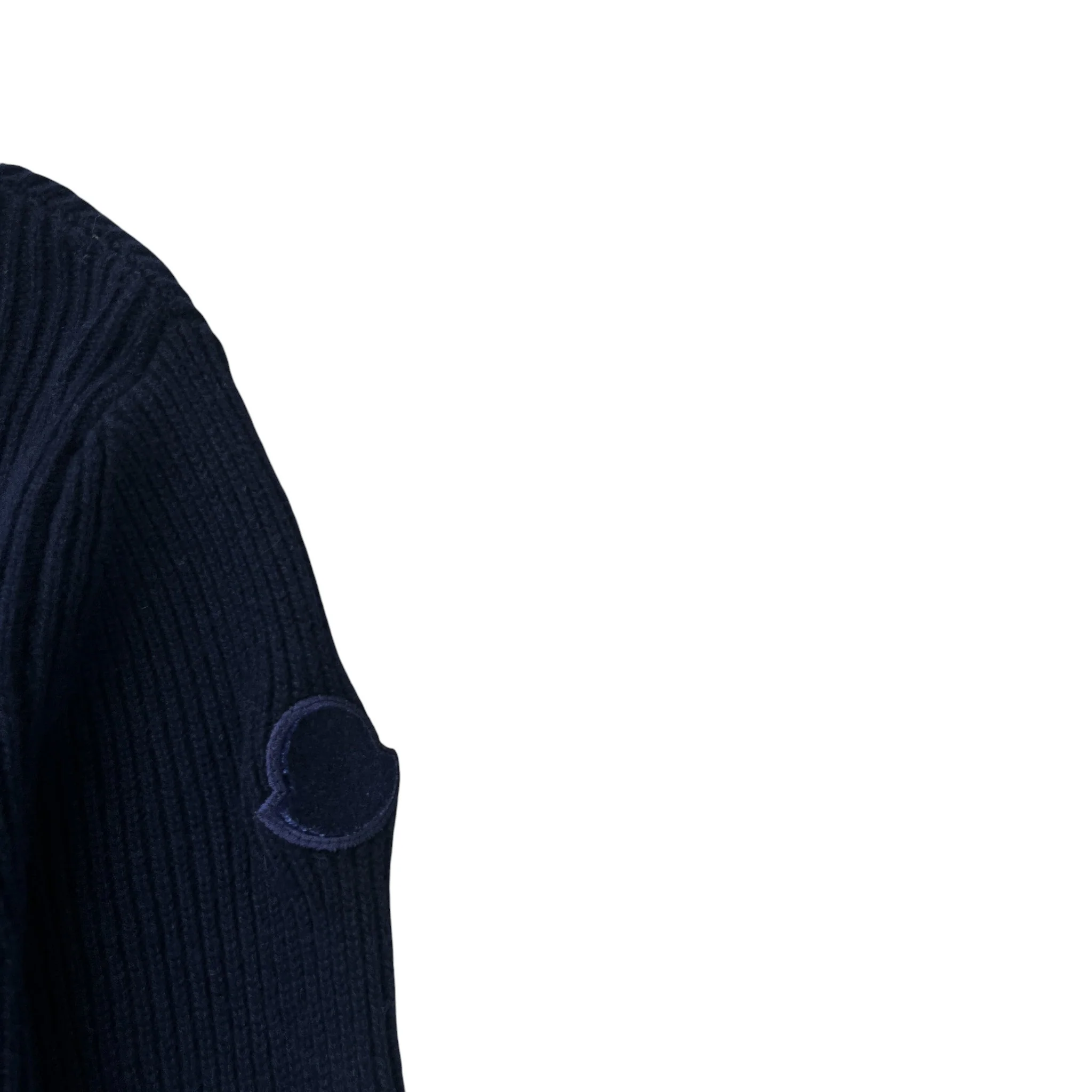 Men's Girocollo Jumper Navy Size L - Image 5
