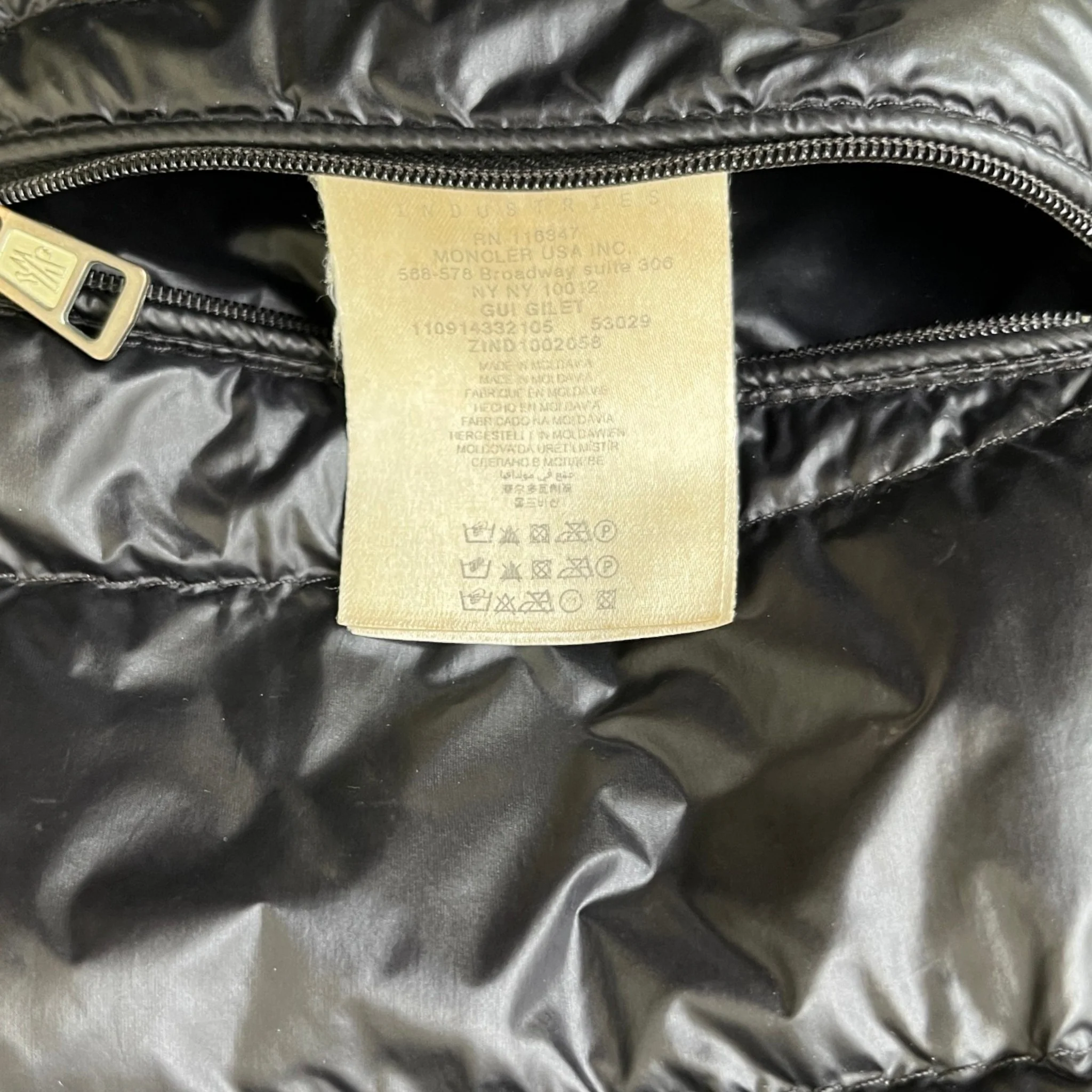 Men's Gui Gilet Black Size 1 / S - Image 7