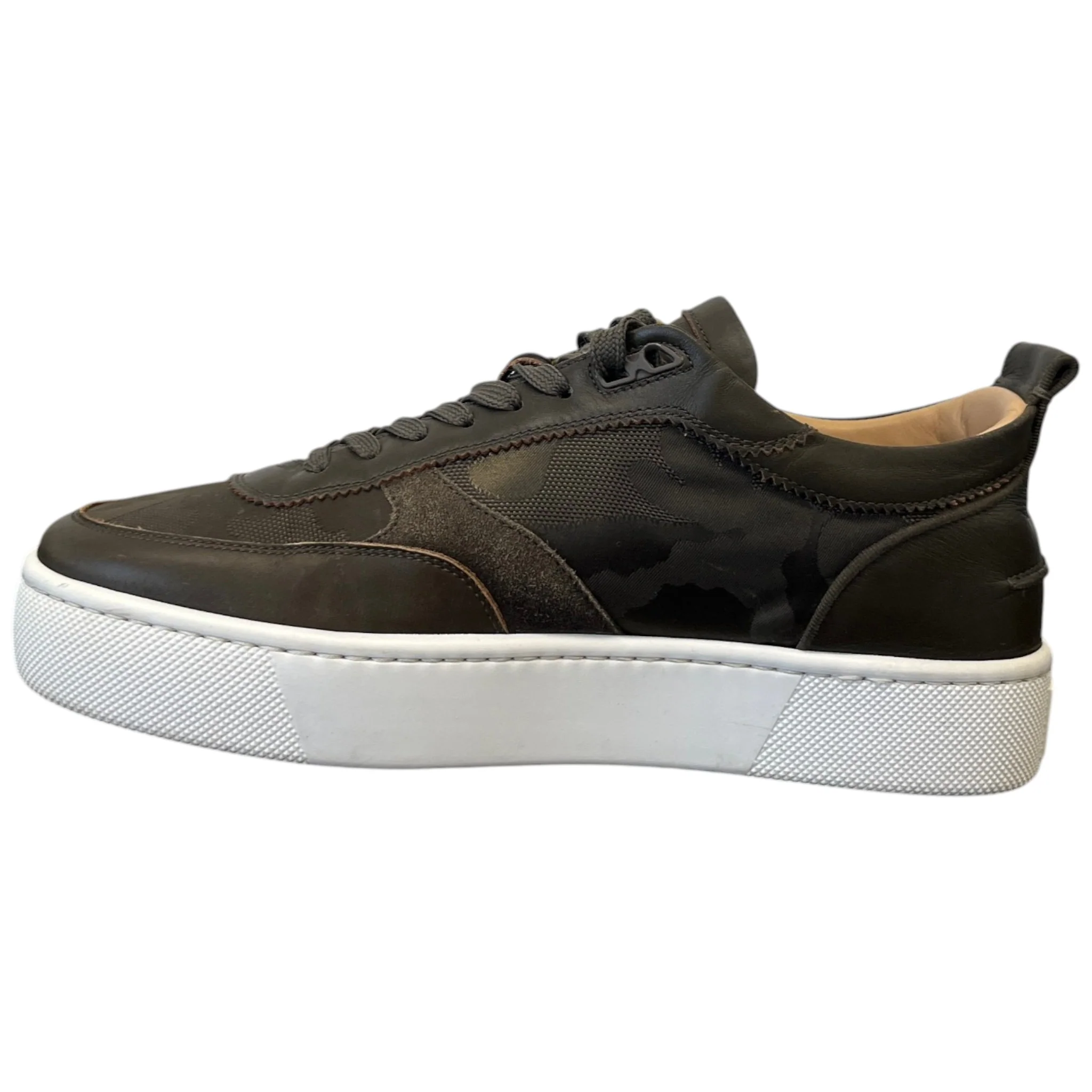 Men's Happyru Low Trainers Khaki Size EU 40.5 / UK 6.5 - Image 2