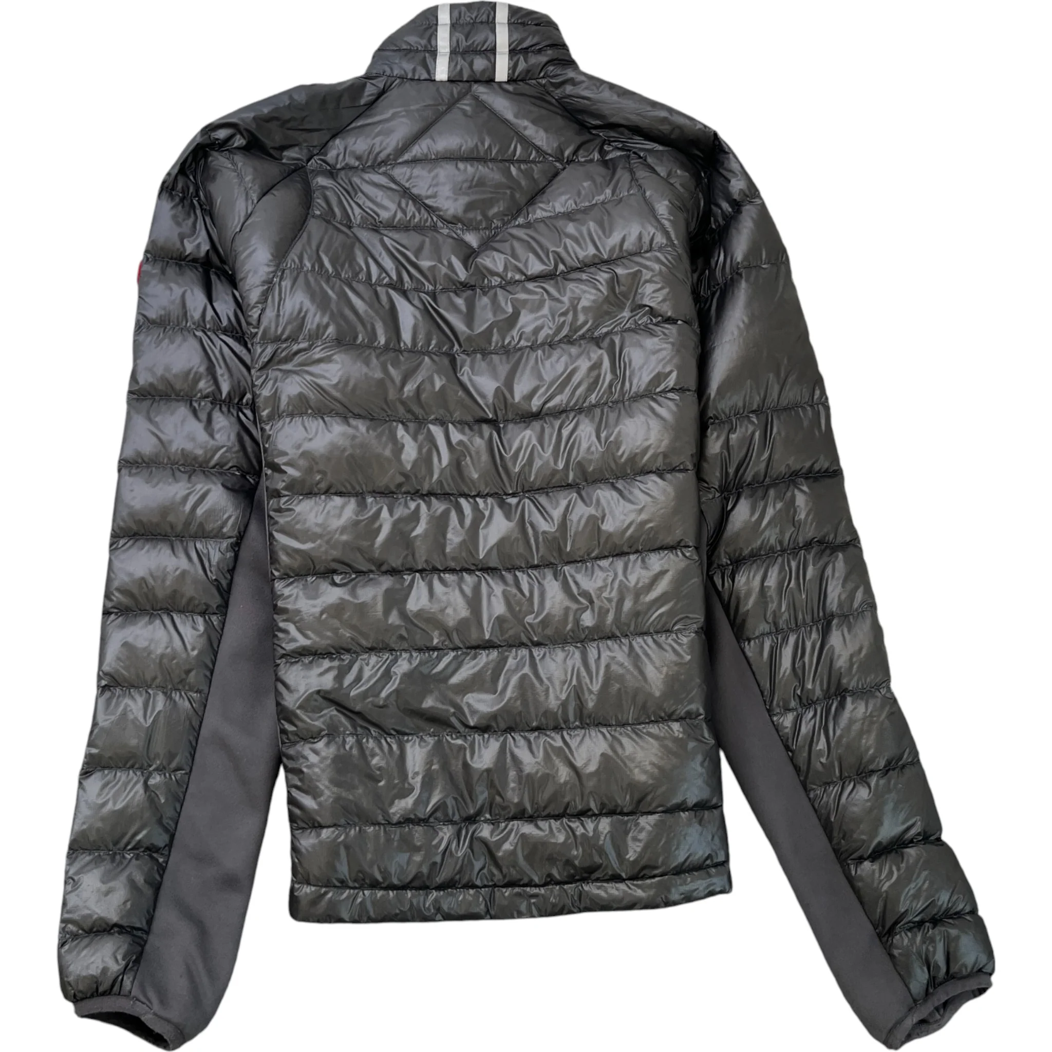 Men's Hybridge Down Jacket Grey Size M - Image 2