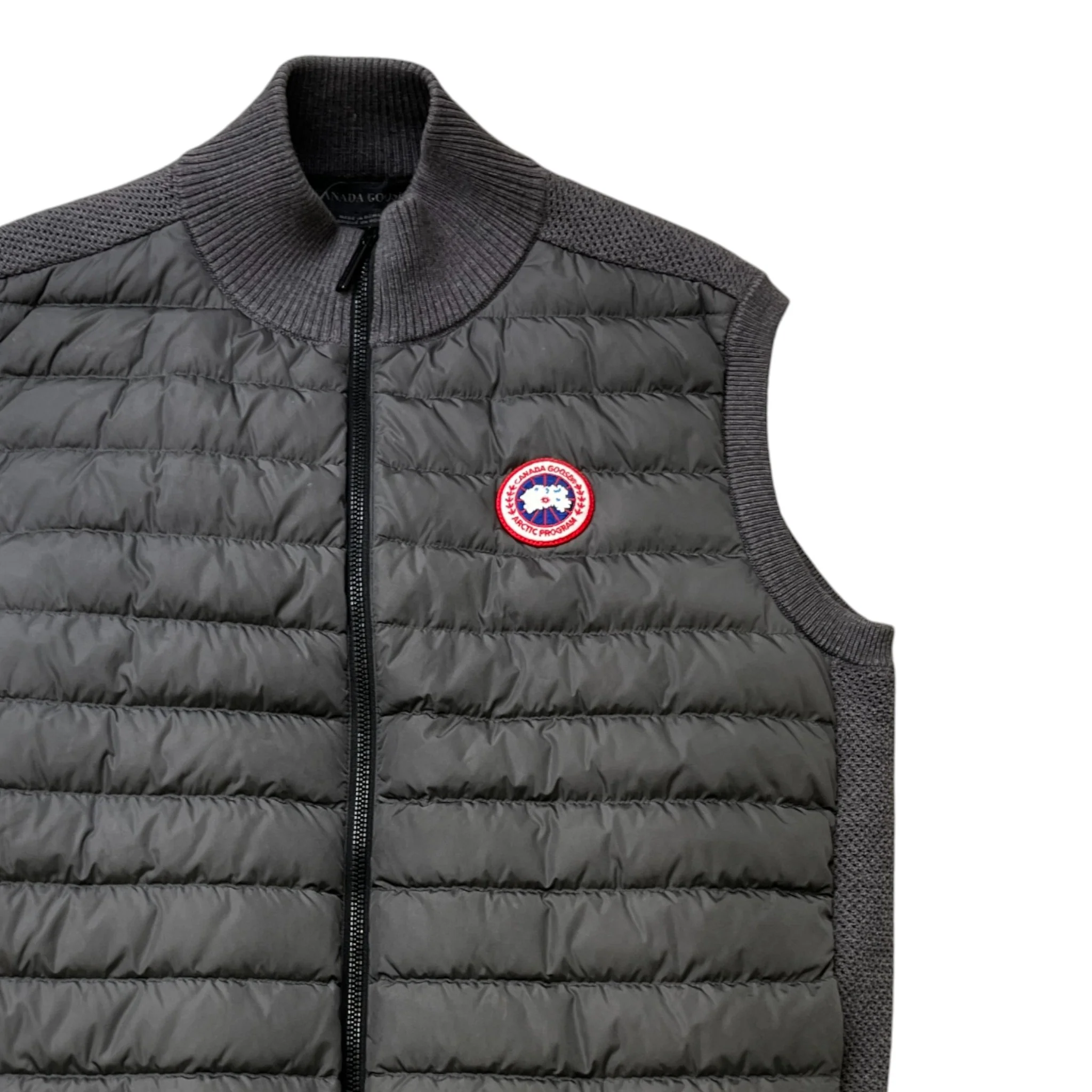 Men's Hybridge Gilet Grey Size L - Image 3