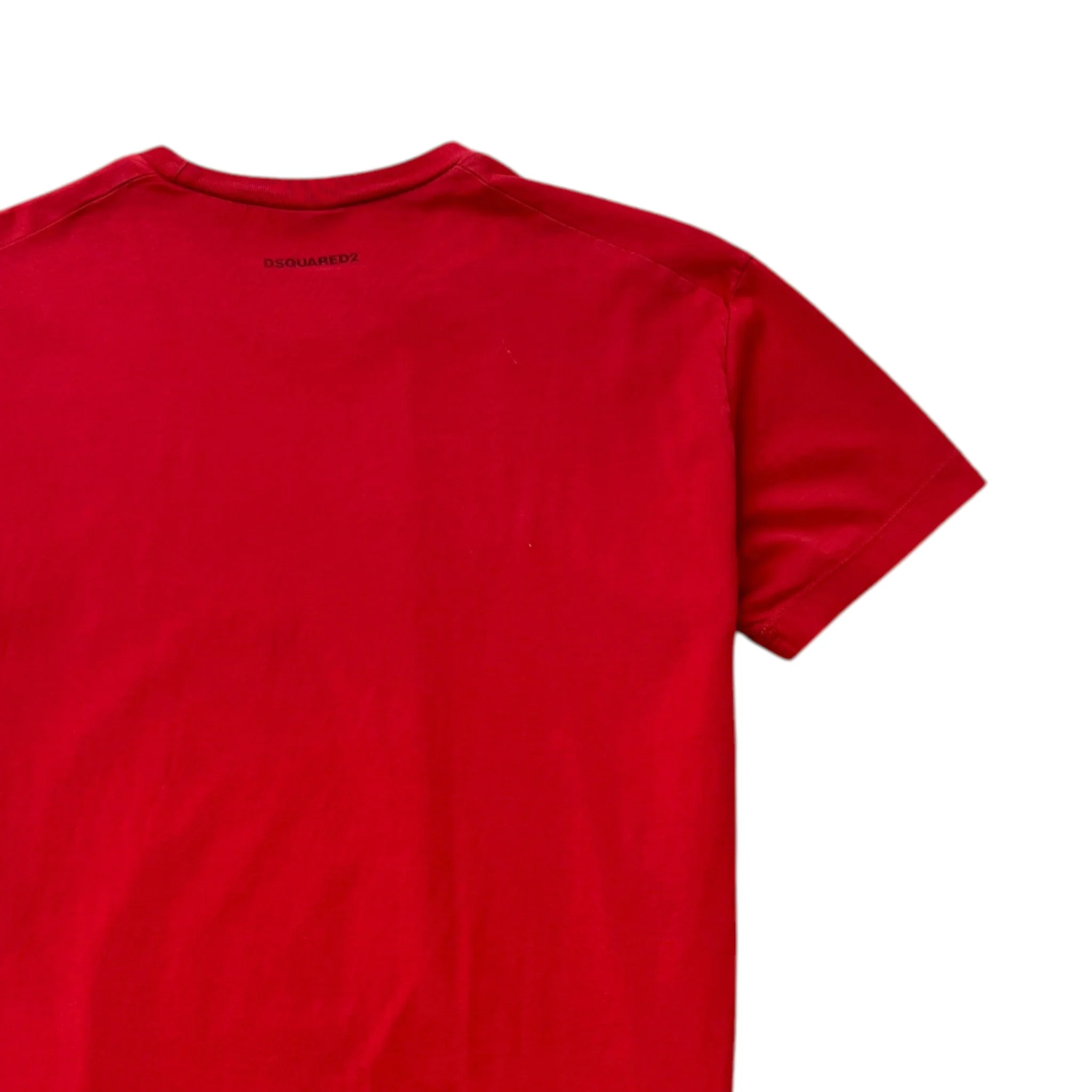 Men's Icon Logo T-Shirt Red Size S - Image 4