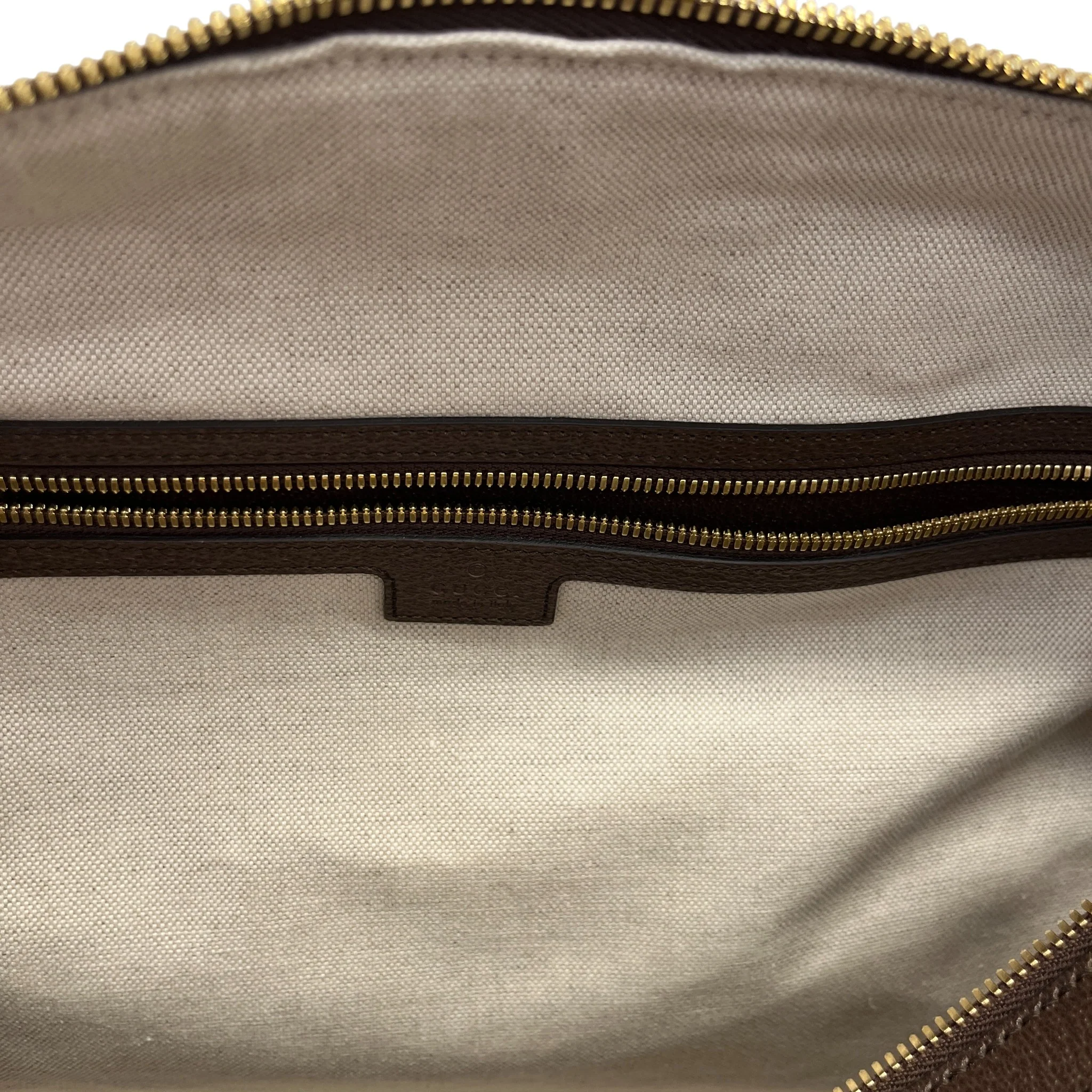Men's Jumbo Gg Duffle Bag Brown - Image 13