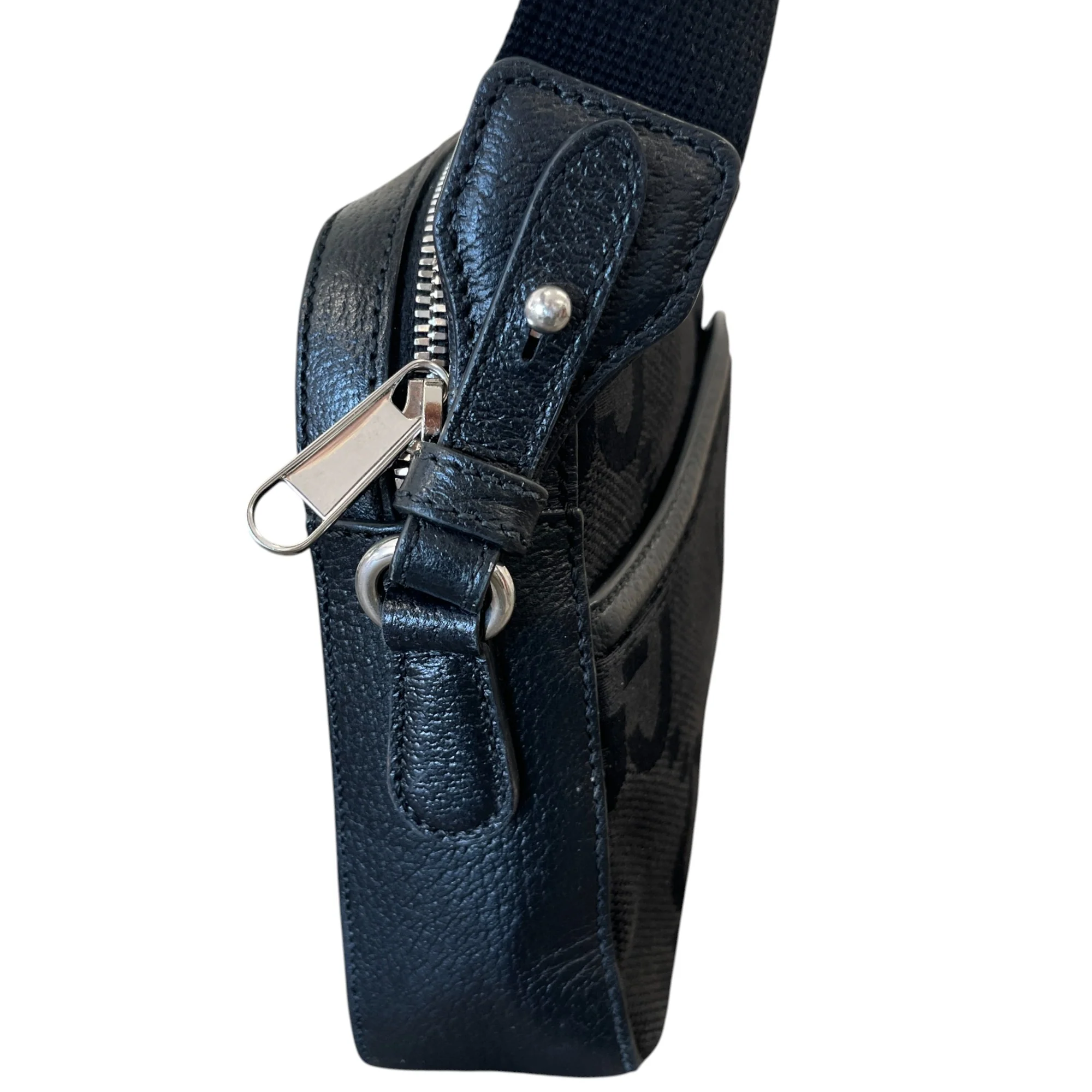 Men's Jumbo Gg Messenger Bag Black - Image 5