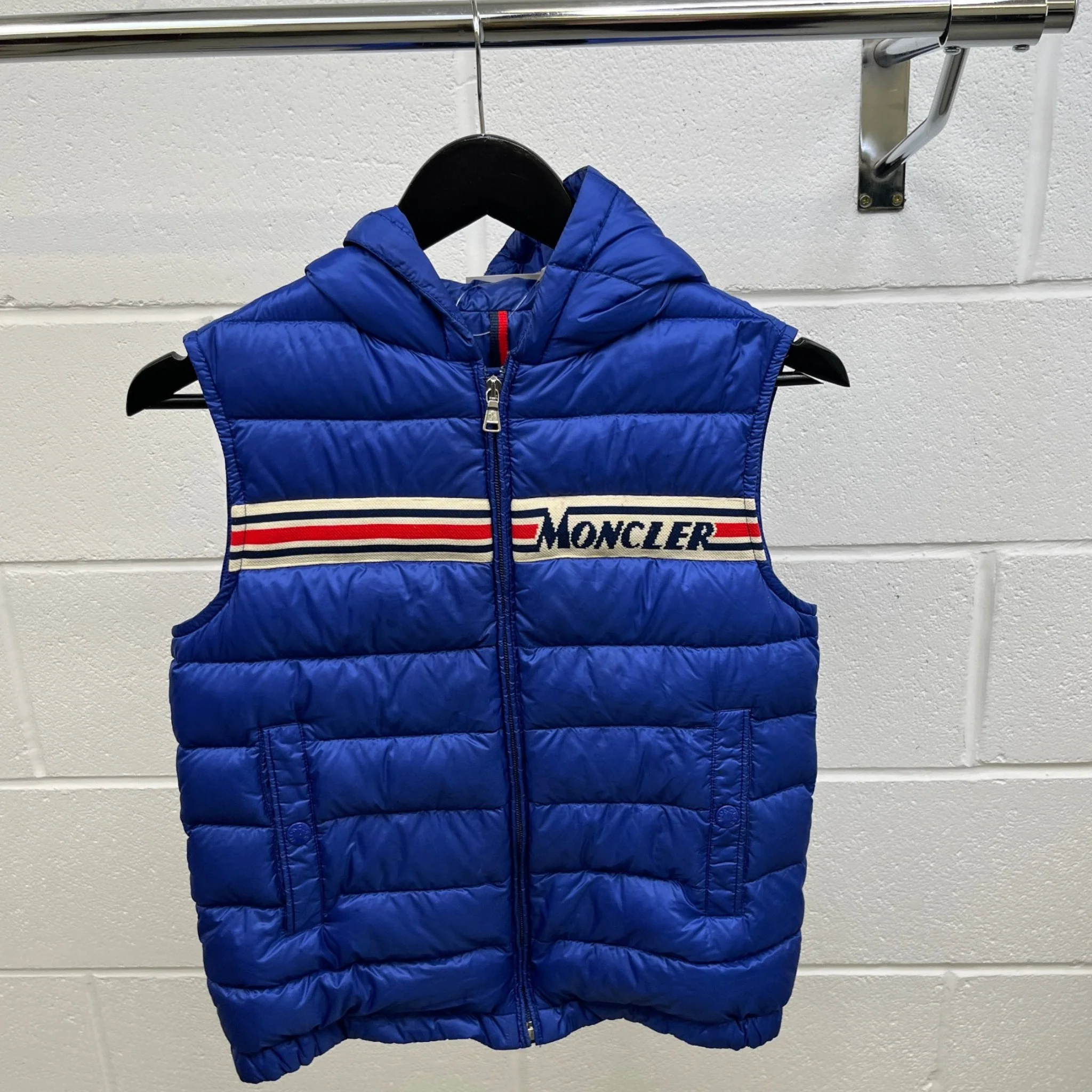 Men's Junior Bargy Gilet Blue Size Junior Age 12 - Image 10