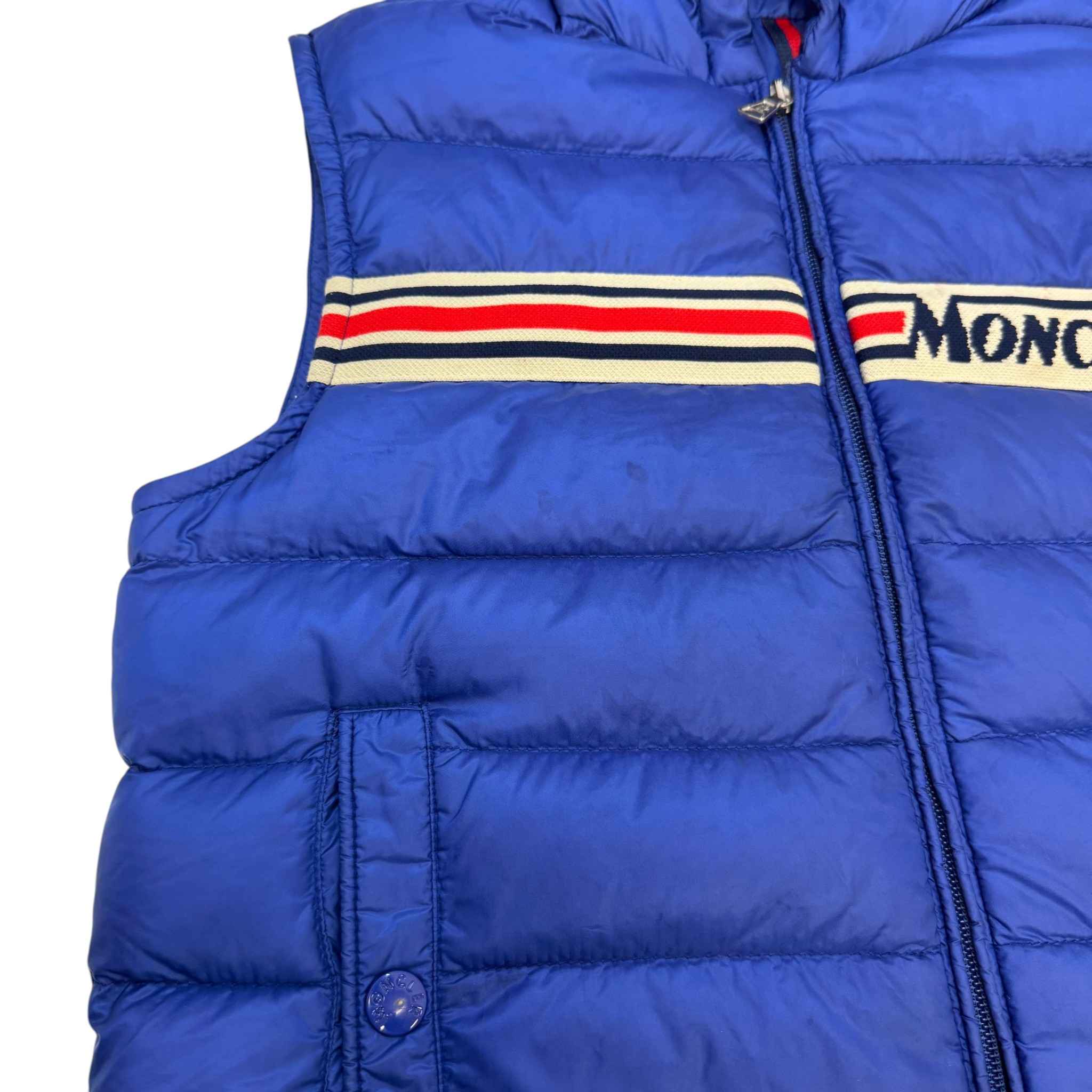 Men's Junior Bargy Gilet Blue Size Junior Age 12 - Image 12