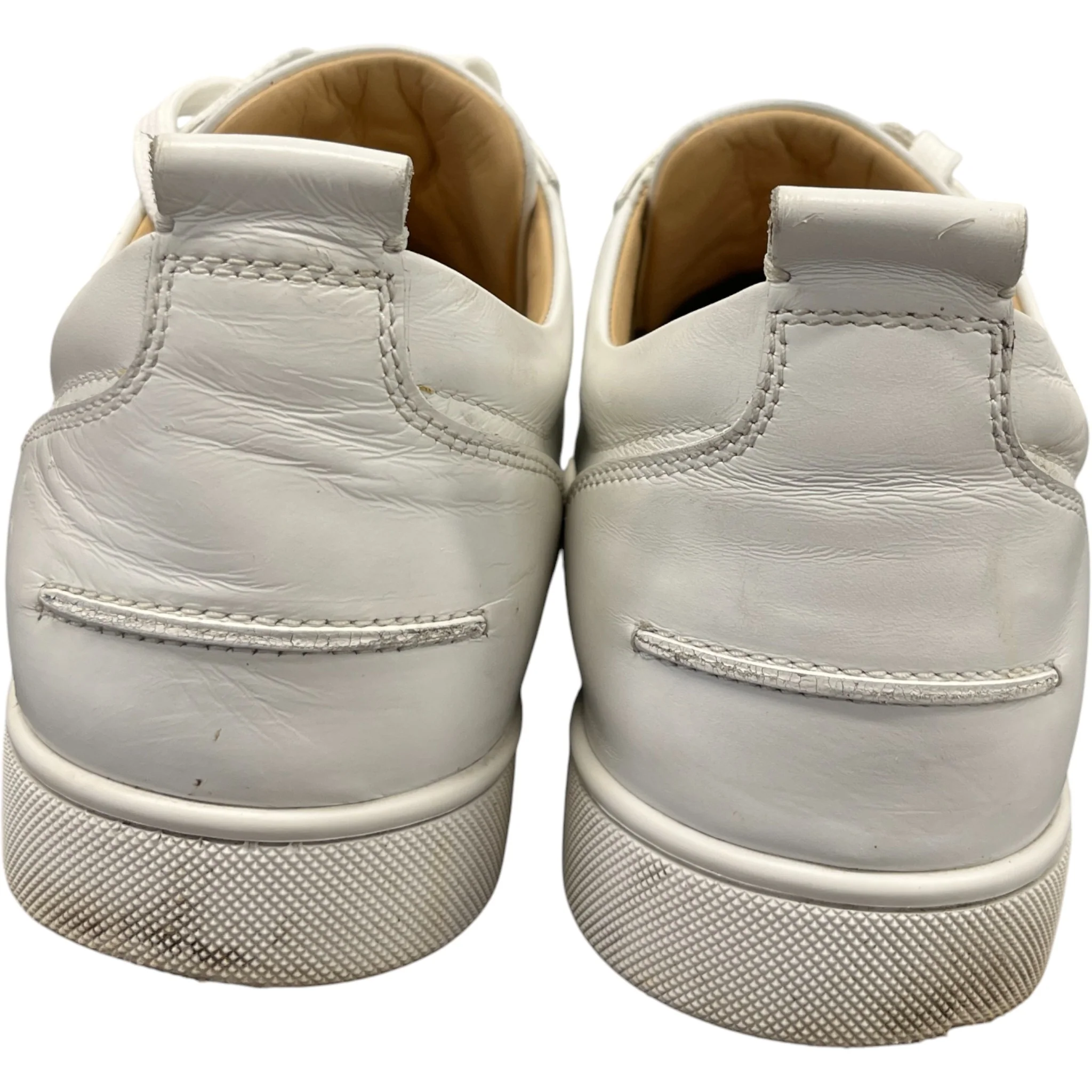 Men's Junior Spikes Low Trainers White Size EU 45 / UK 11 - Image 7