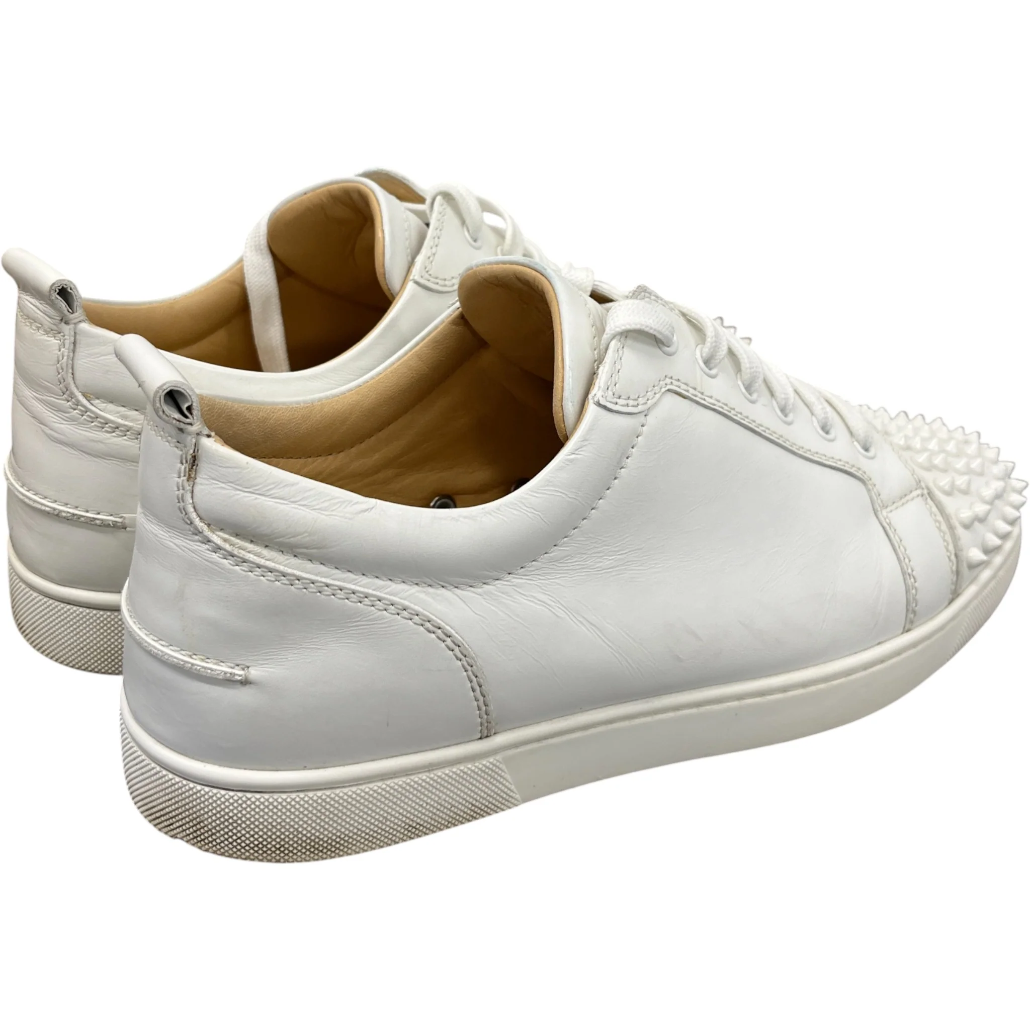 Men's Junior Spikes Low Trainers White Size EU 45 / UK 11 - Image 8