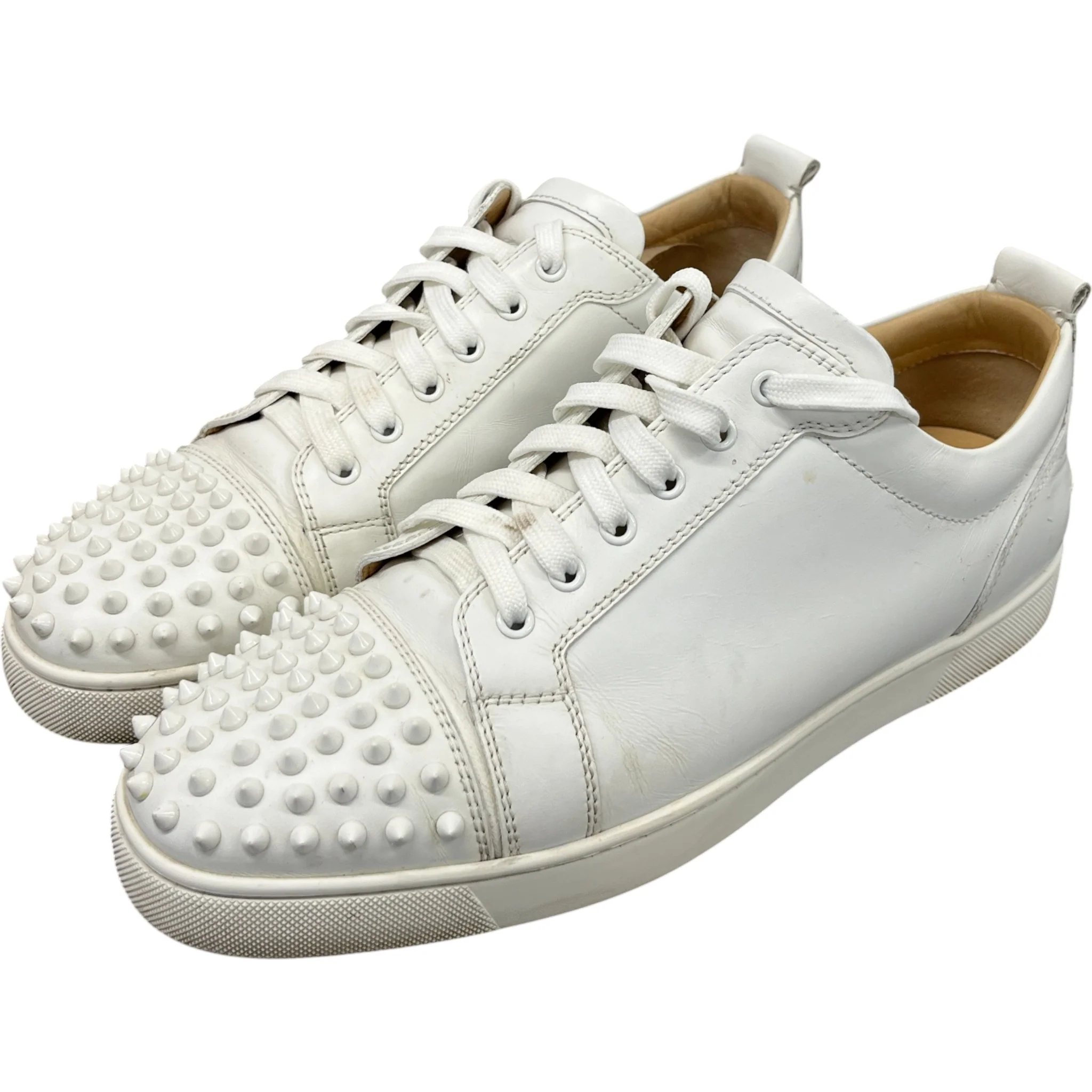 Men's Junior Spikes Low Trainers White Size EU 45 / UK 11 - Image 9