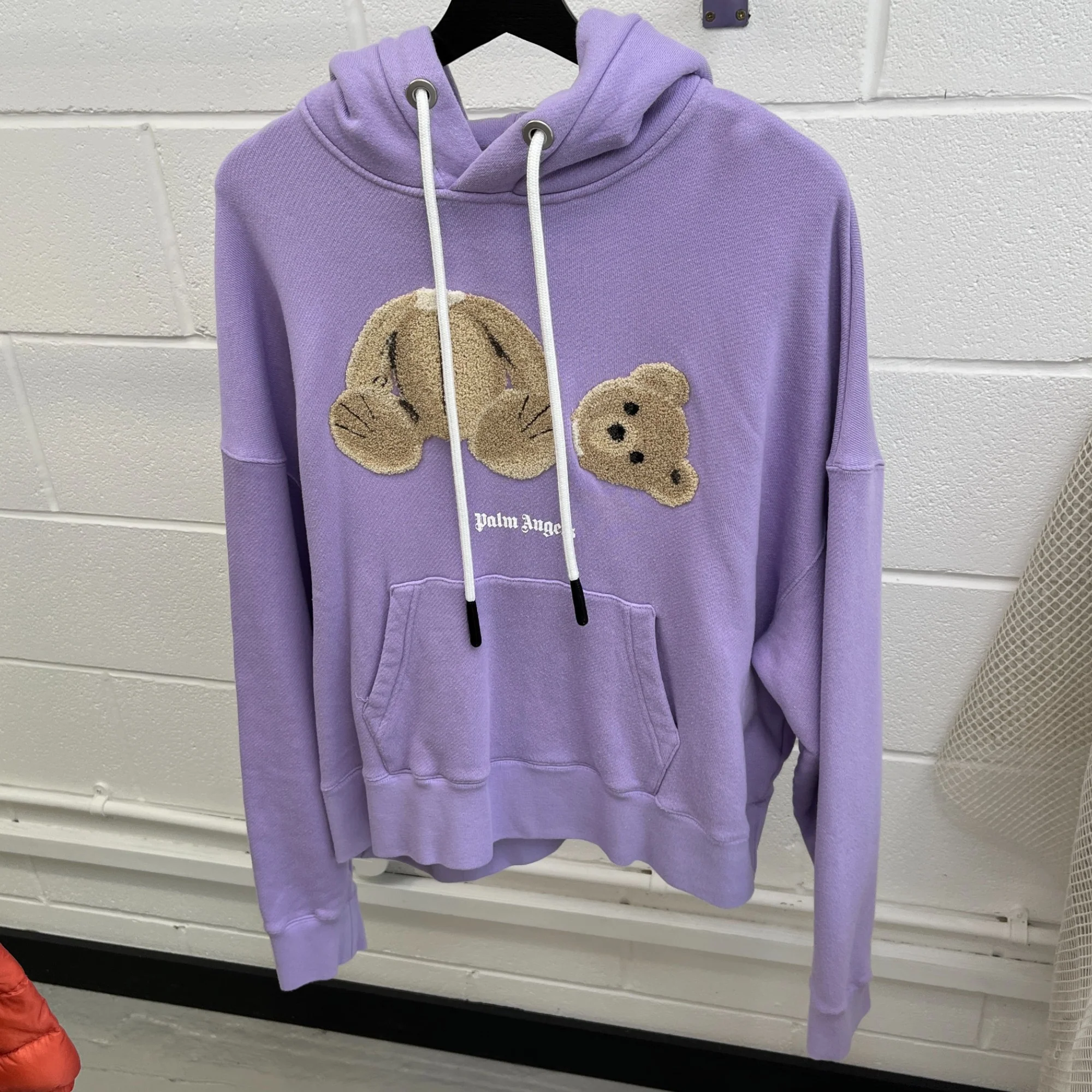 Men's Kill The Bear Hoodie Purple Size XS - Image 7