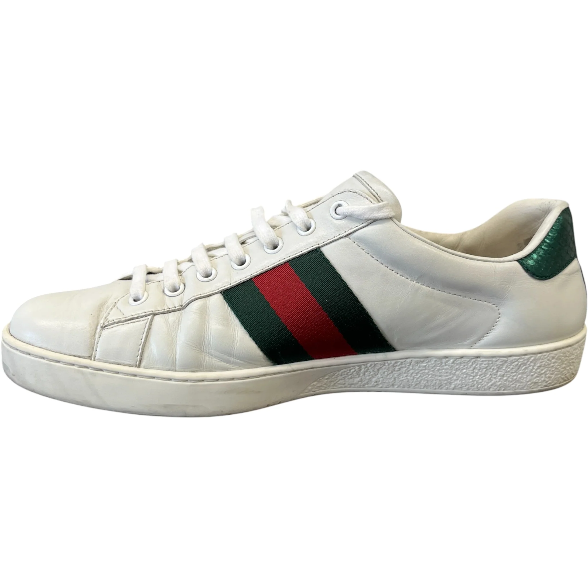Men's Kingsnake Ace Low Trainers White Size EU 43.5 / UK 9.5 - Image 2