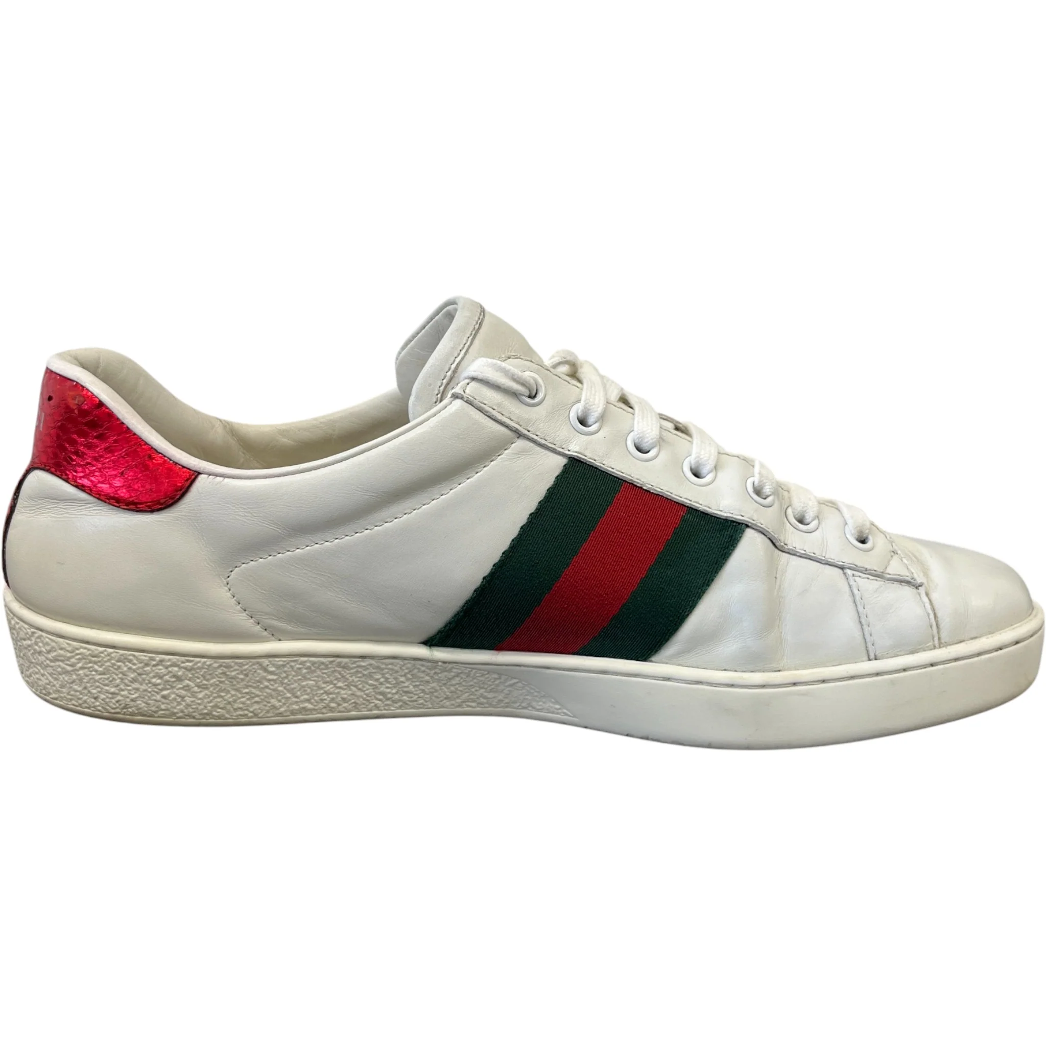Men's Kingsnake Ace Low Trainers White Size EU 43.5 / UK 9.5 - Image 4