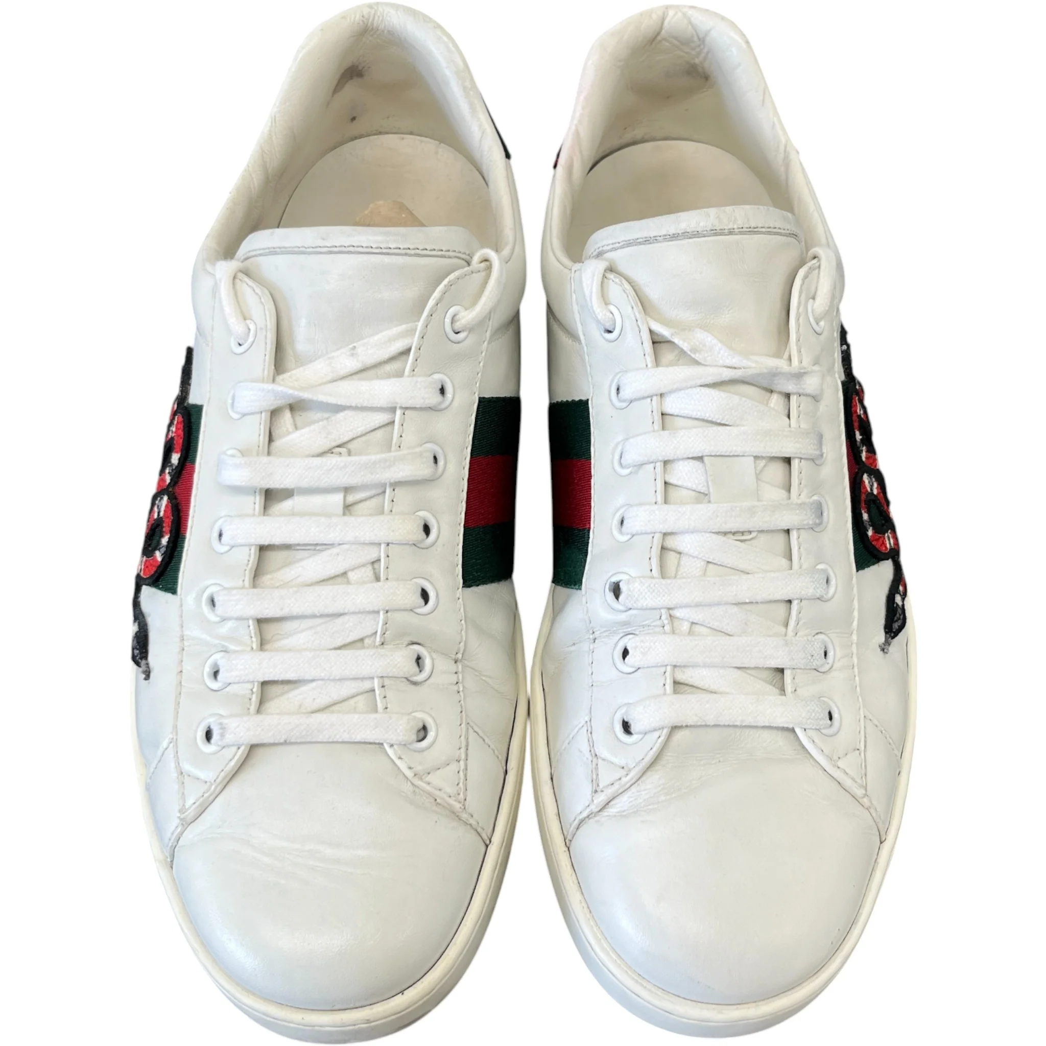 Men's Kingsnake Ace Low Trainers White Size EU 43.5 / UK 9.5 - Image 6