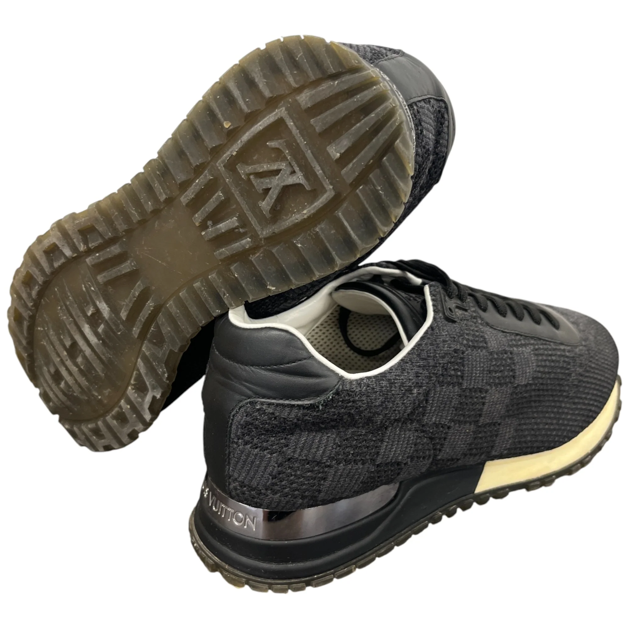 Men's Knit Run Away Low Trainers Black Size EU 39.5 / UK 5.5 - Image 10