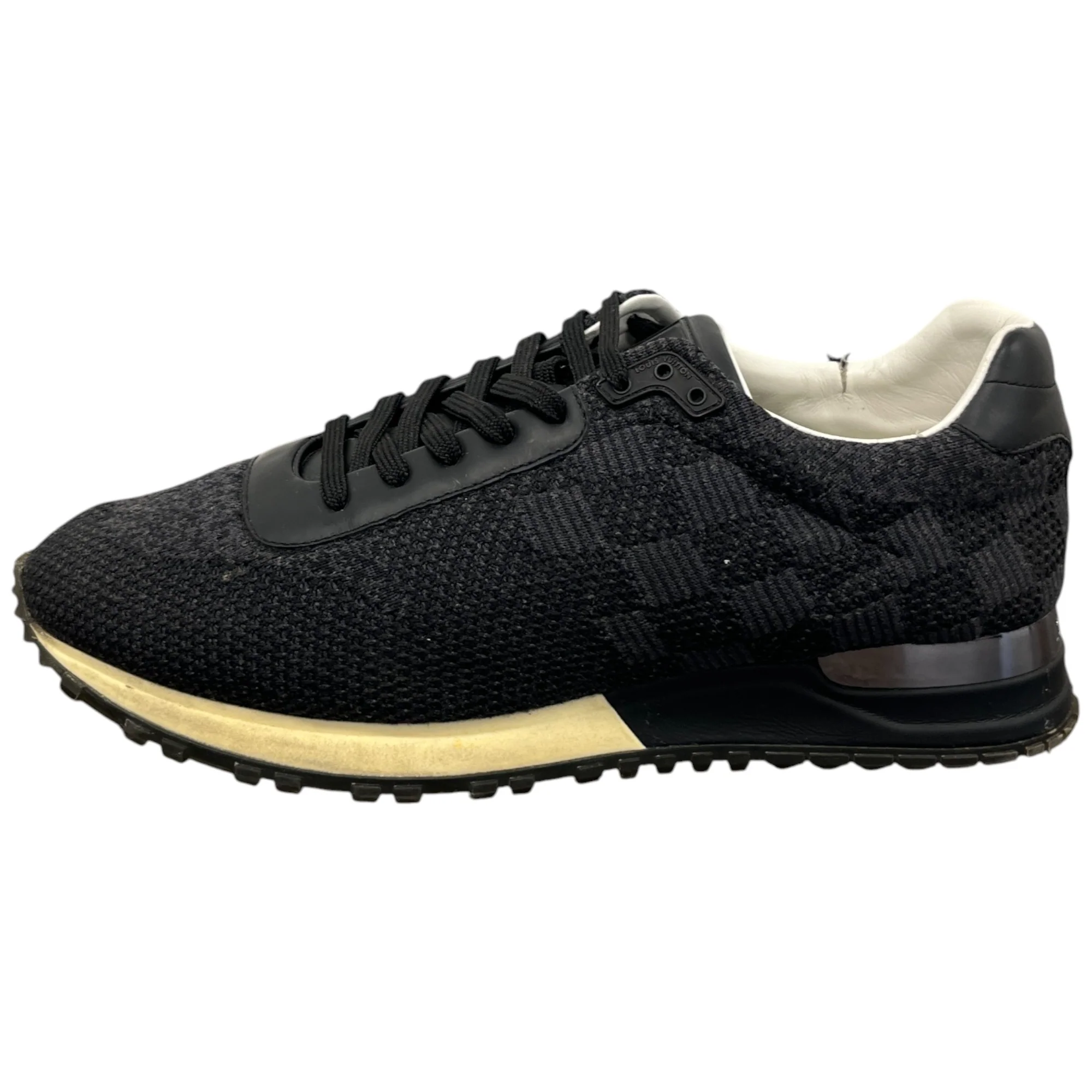 Men's Knit Run Away Low Trainers Black Size EU 39.5 / UK 5.5 - Image 5