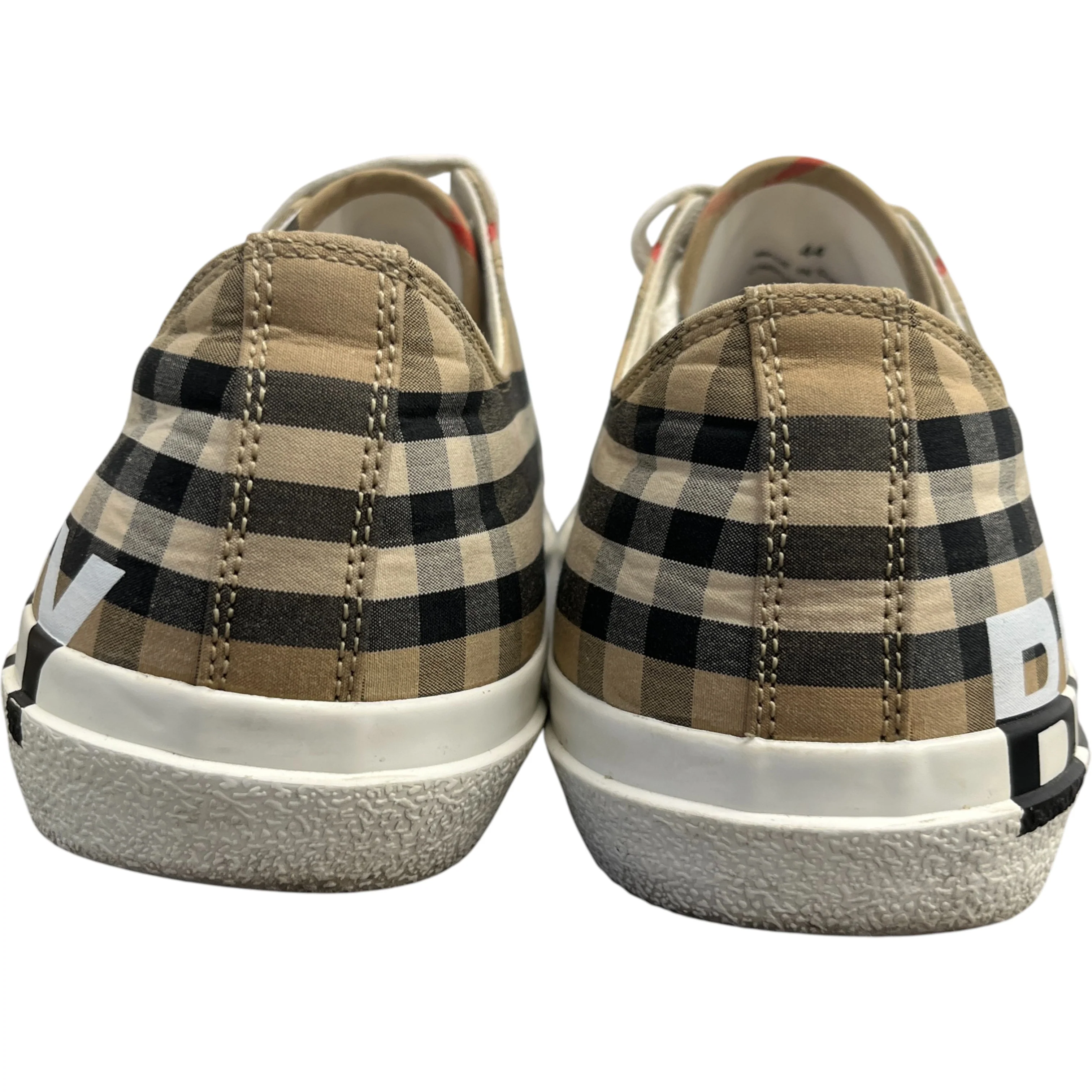 Men's Larkhall Low Trainers Beige Size EU 44 / UK 10 - Image 7