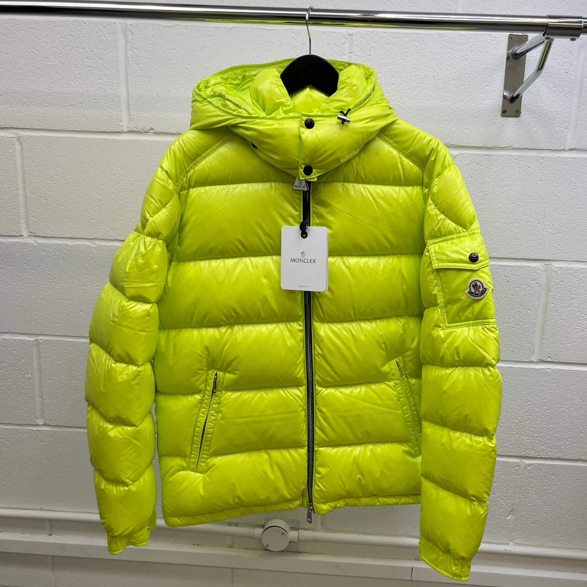 Men's Leanm Down Jacket Green Size 2 / M - Image 13