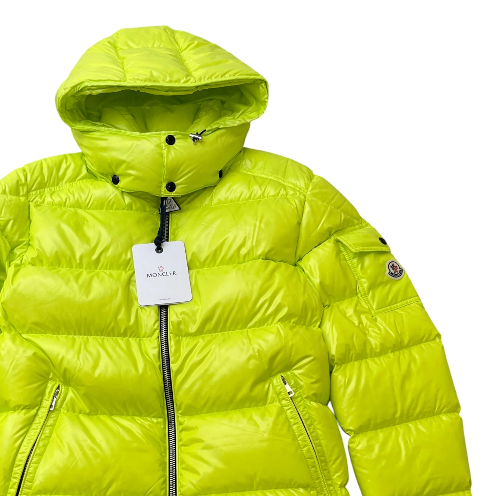 Men's Leanm Down Jacket Green Size 2 / M - Image 3