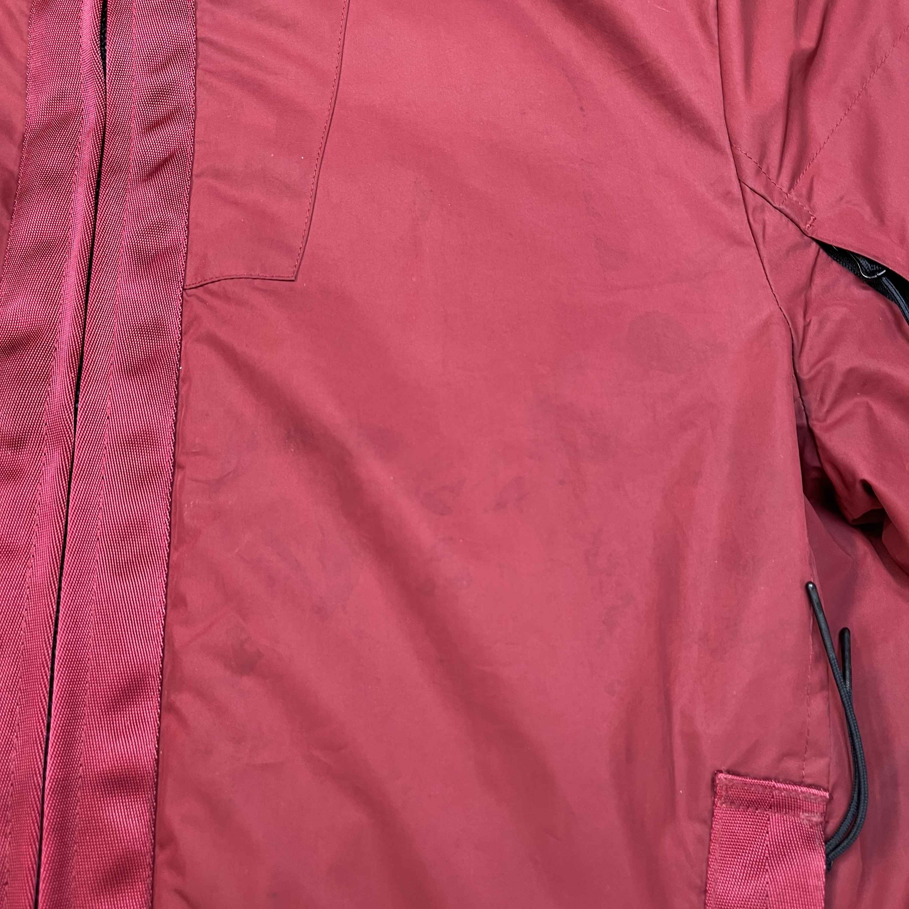 Men's Lens Down Jacket Red Size IT 44 / XS - Image 10