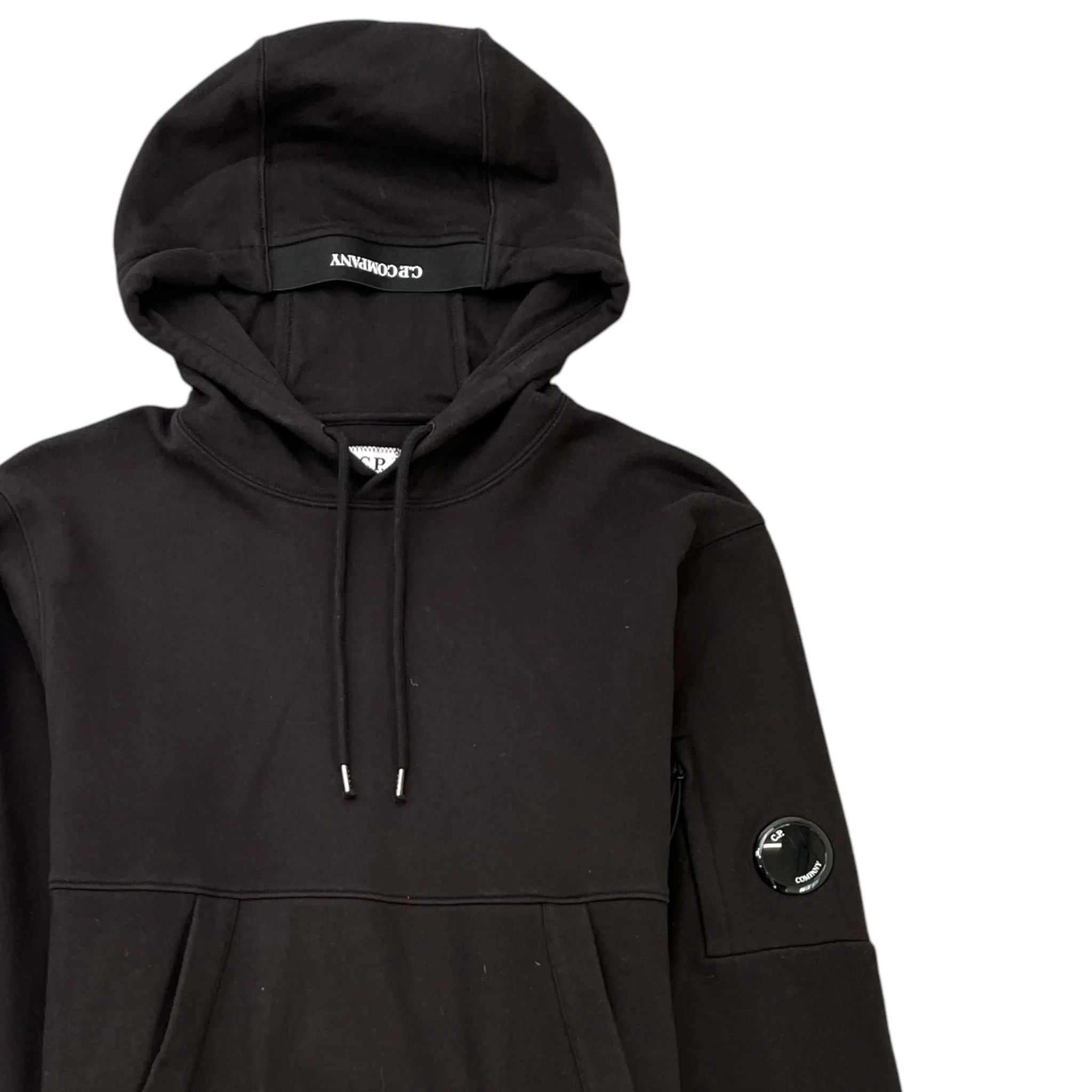 Men's Lens Hoodie Black Size S - Image 3