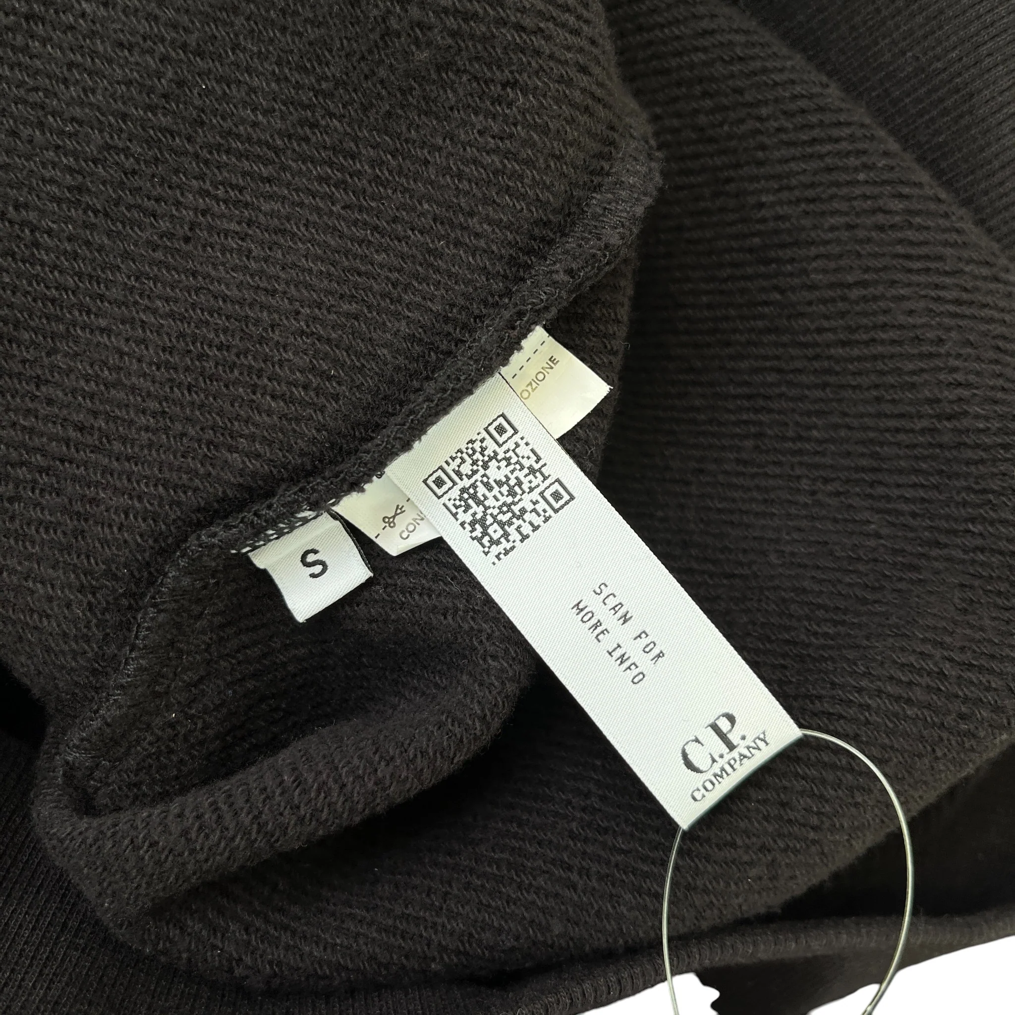 Men's Lens Hoodie Black Size S - Image 7