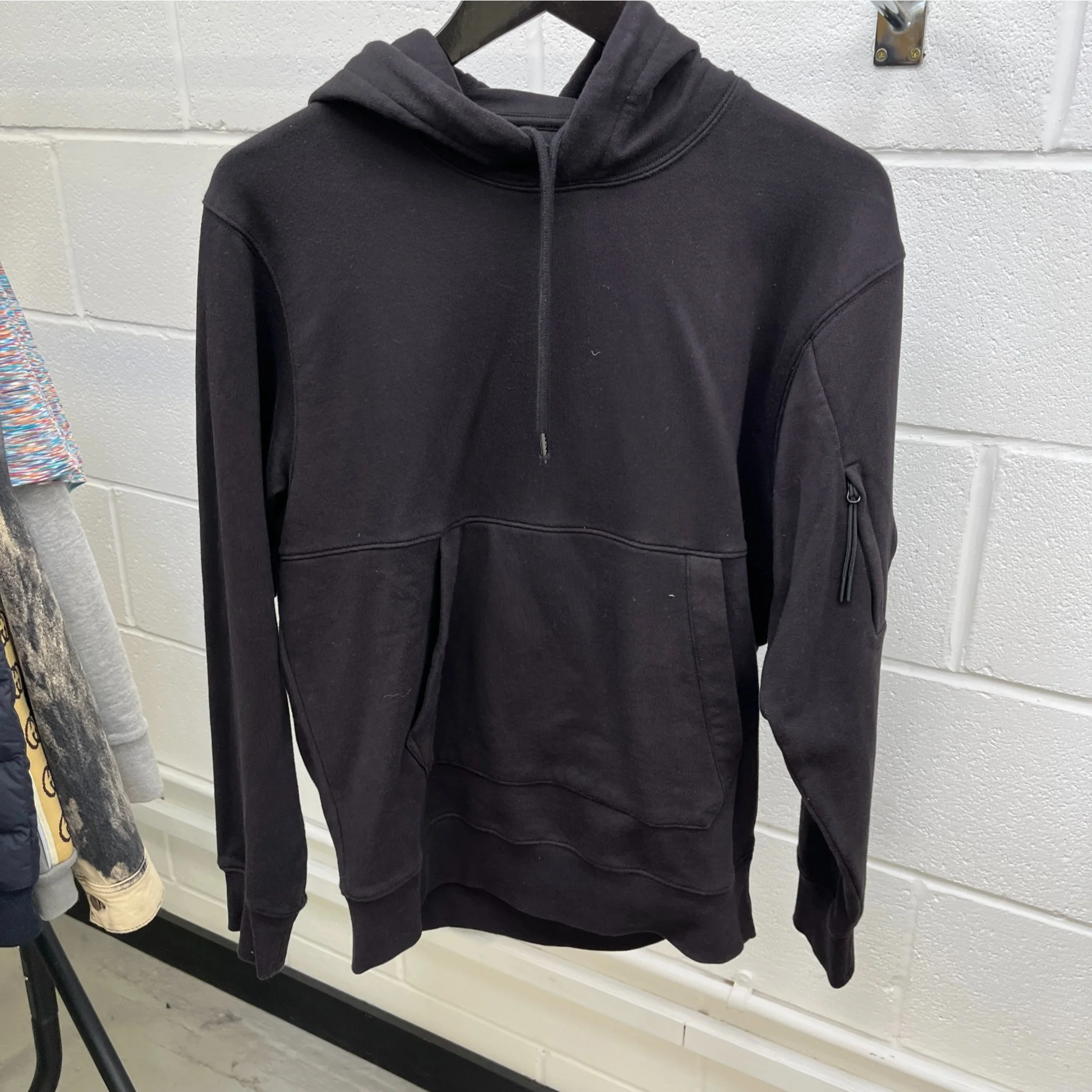 Men's Lens Hoodie Black Size S - Image 8