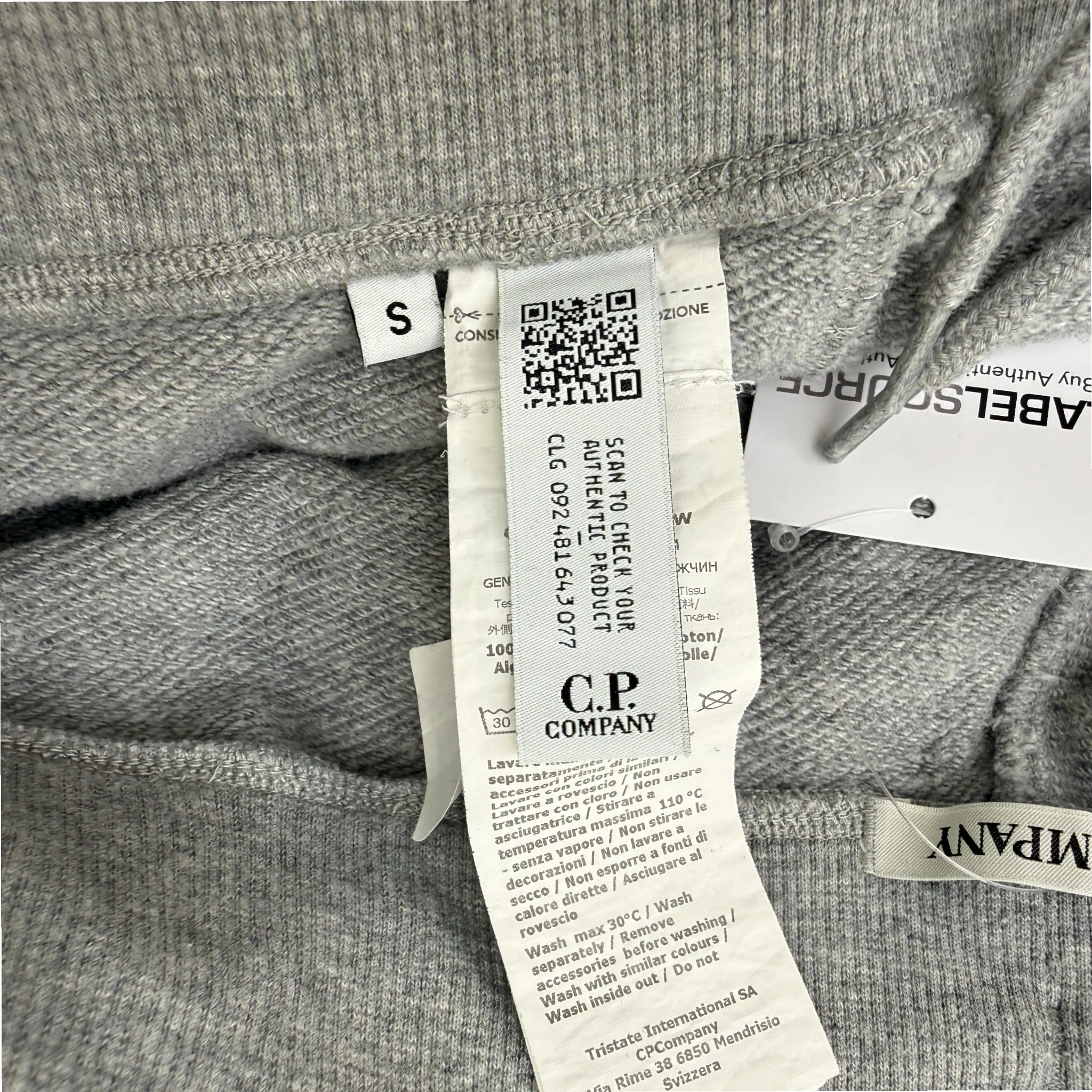 Men's Lens Joggers Grey Size S - Image 6