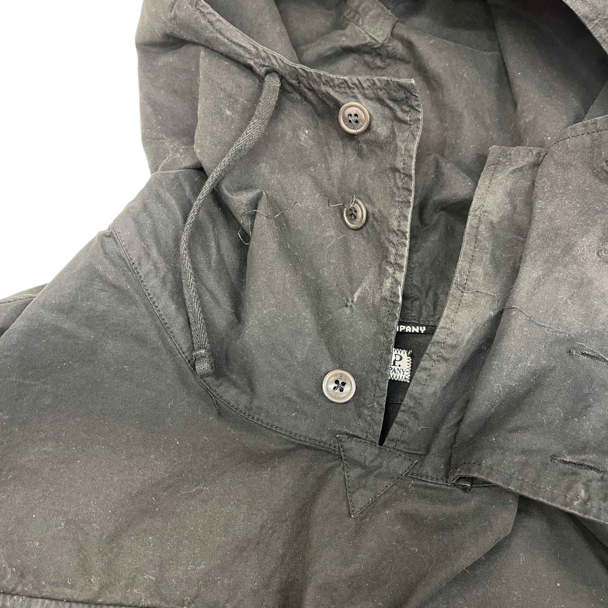 Men's Lens Smock OverShirt Black Size M - Image 9