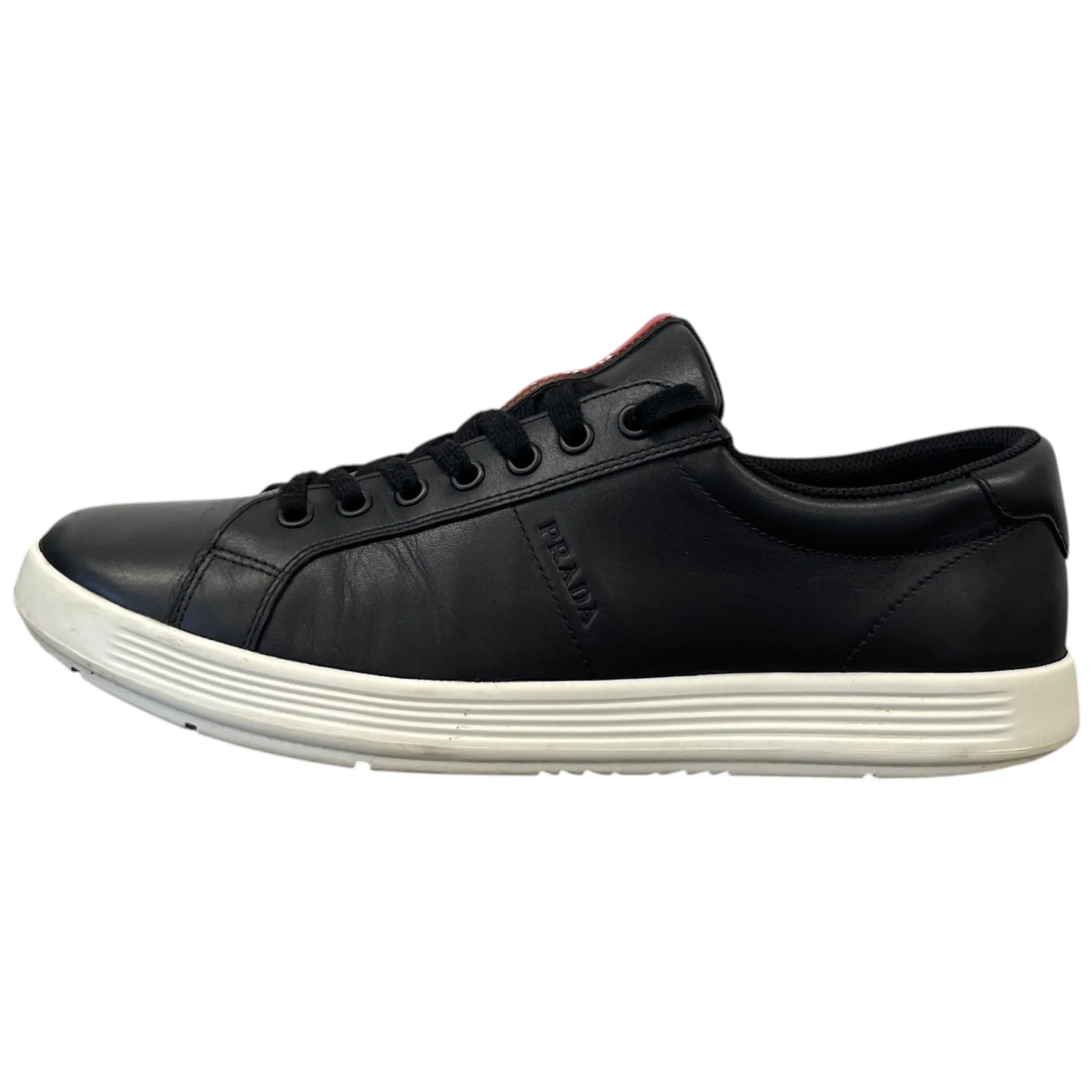 Men's Linea Rossa Low Trainers Black Size EU 41 / UK 7 - Image 5