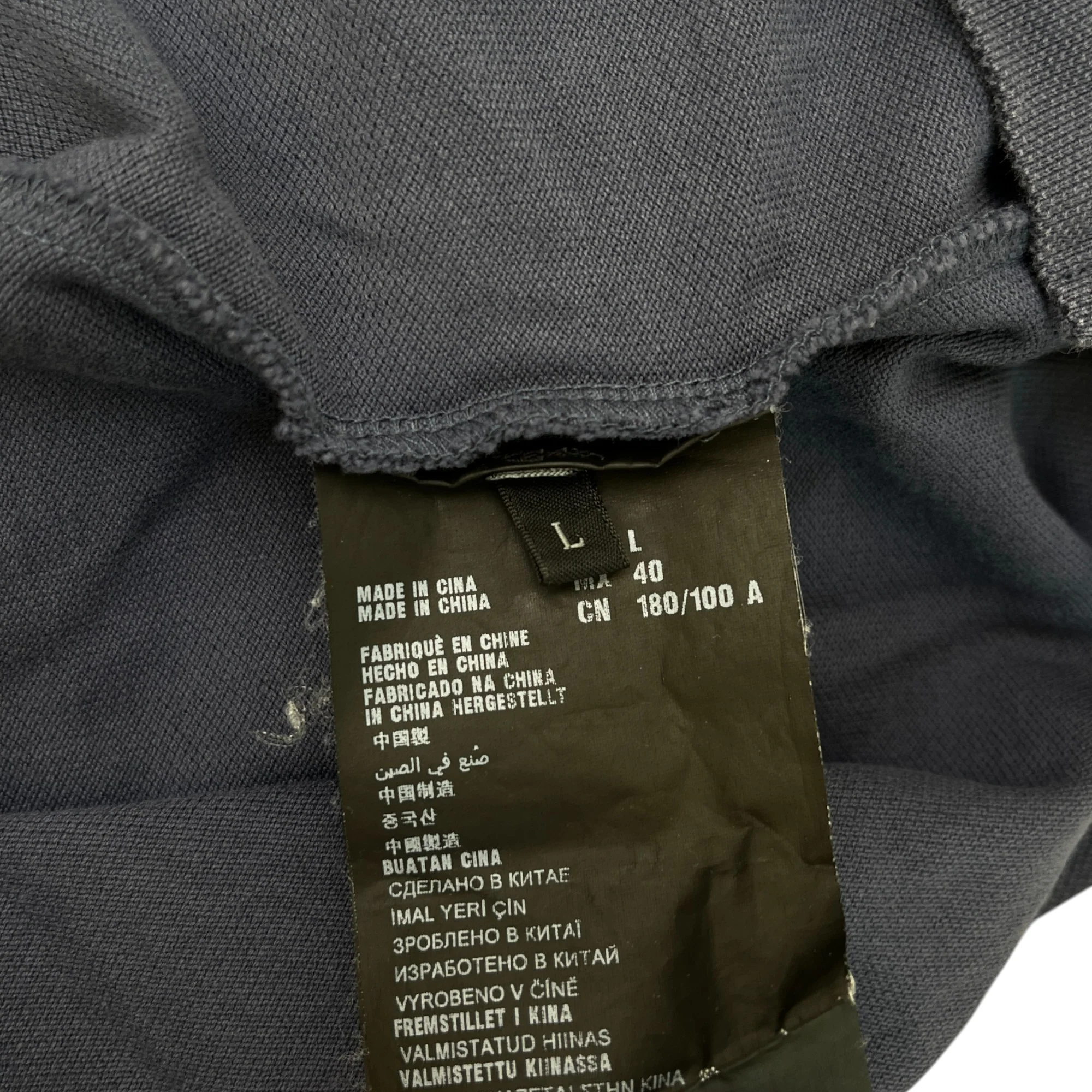 Men's Linea Rossa Polo Shirt Blue Size L - Image 5