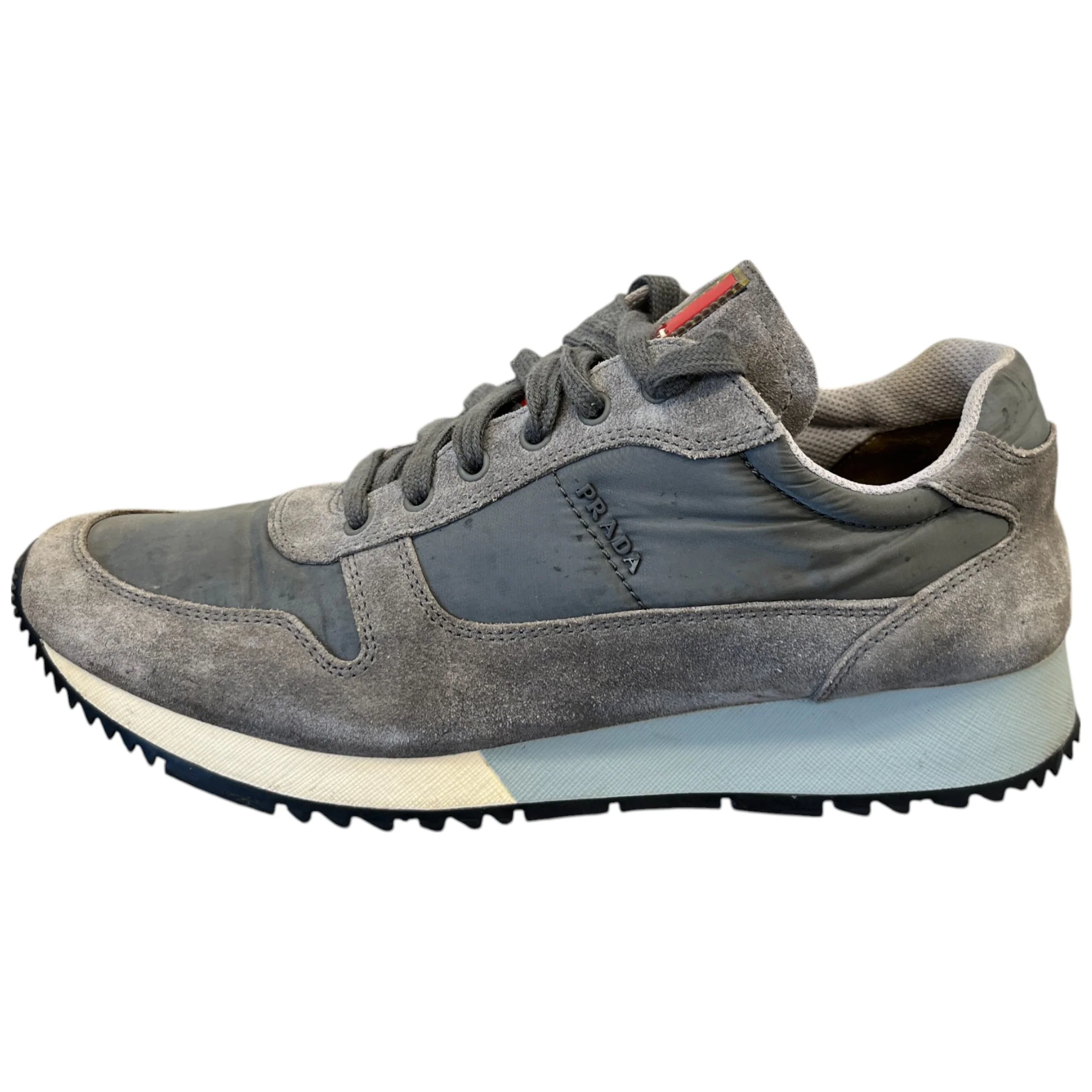 Men's Linear Rosa Low Trainers Grey Size EU 39.5 / UK 5.5 - Image 5