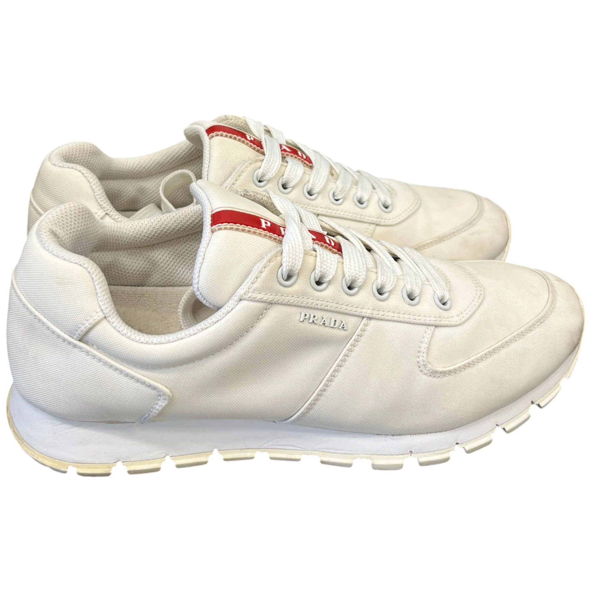 Men's Linear Rosa Low Trainers White Size EU 40.5 / UK 6.5 - Image 8